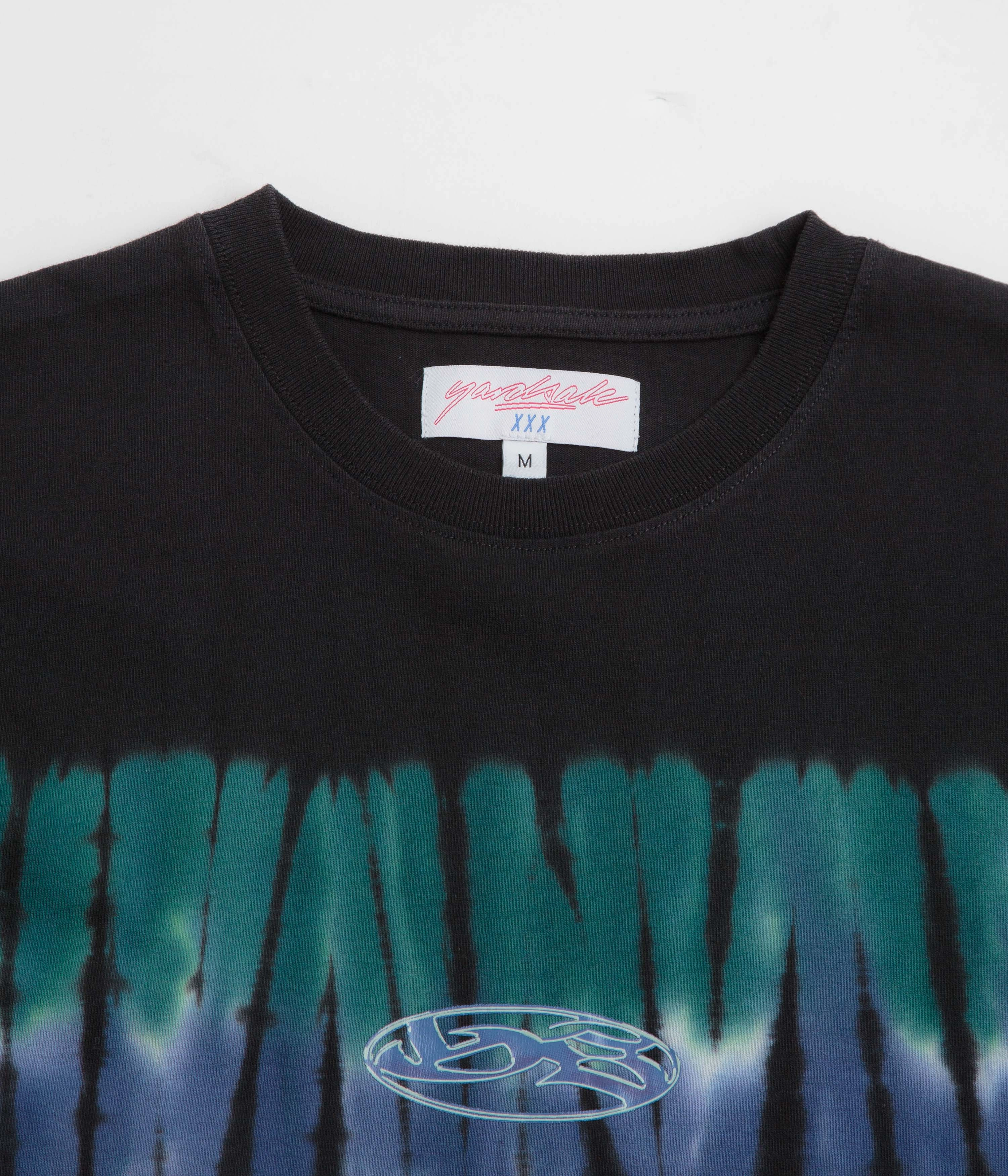 Belt loops Yardsale Tie Dye T-Shirt - Black