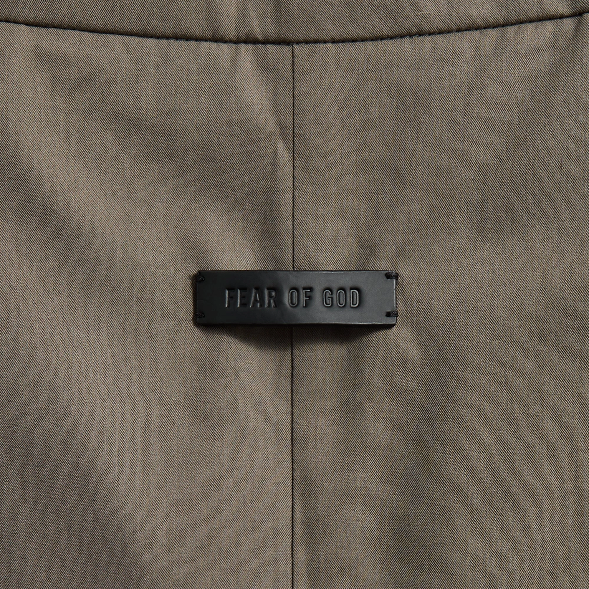 Reflective Trim Options Warm Layer Fear of God Drawstring Straight Pant - Willow