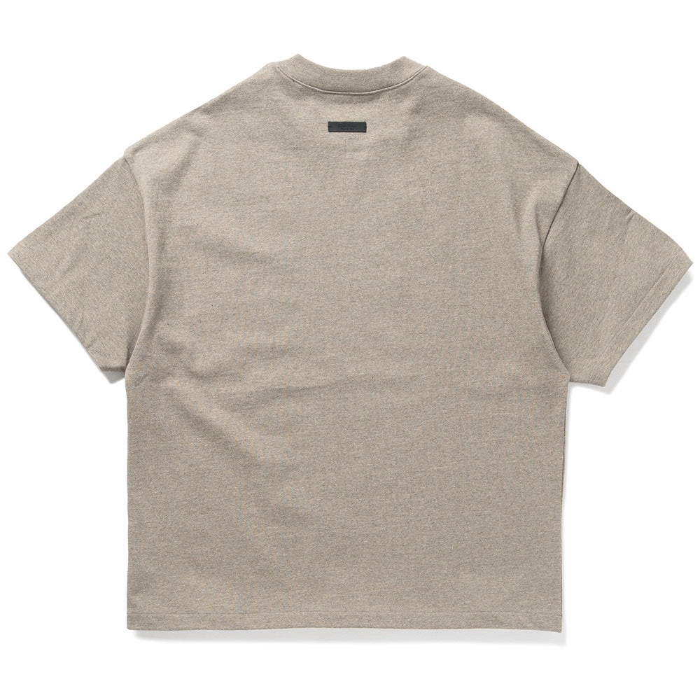 Unique Fear Of God Essentials Heavy Crewneck Tee - Heather Gray