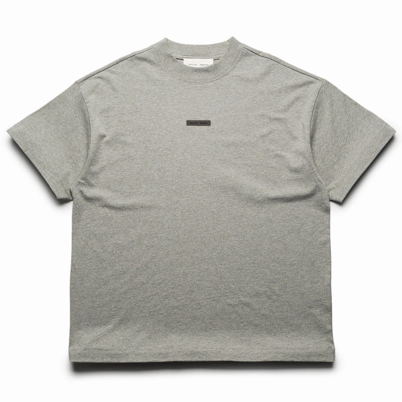 Fear Of God Essentials Vintage Fit Tee - Concrete Heather flared silhouette