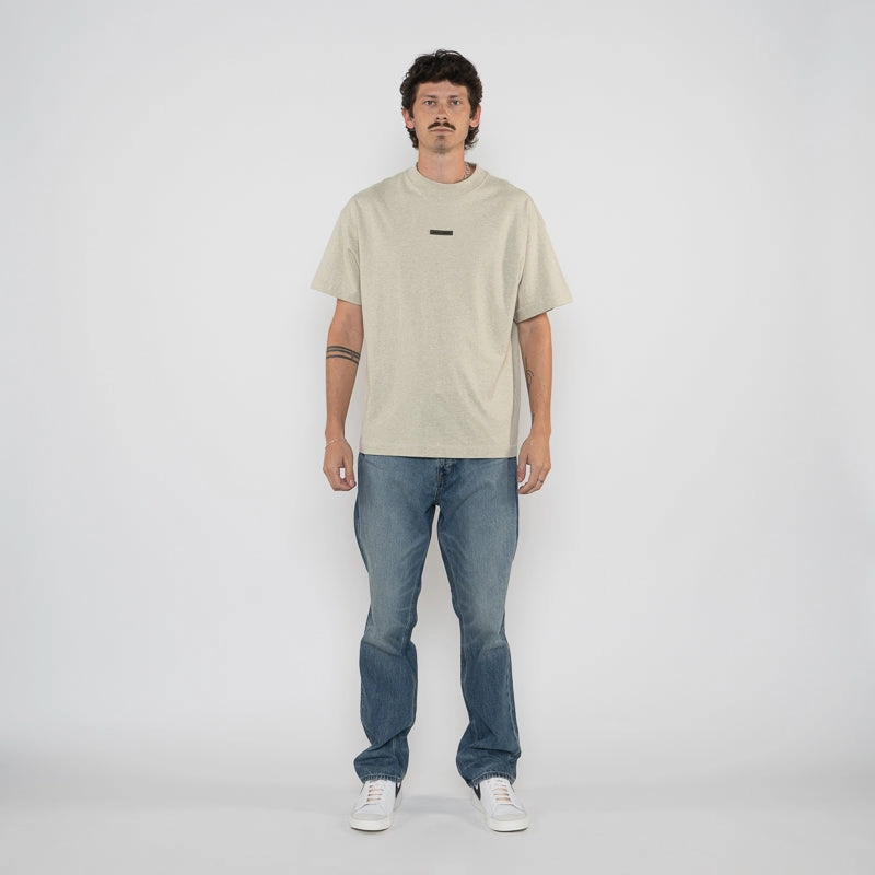 standalone piece safari venue Fear Of God Essentials Vintage Fit Tee - Heather Stone
