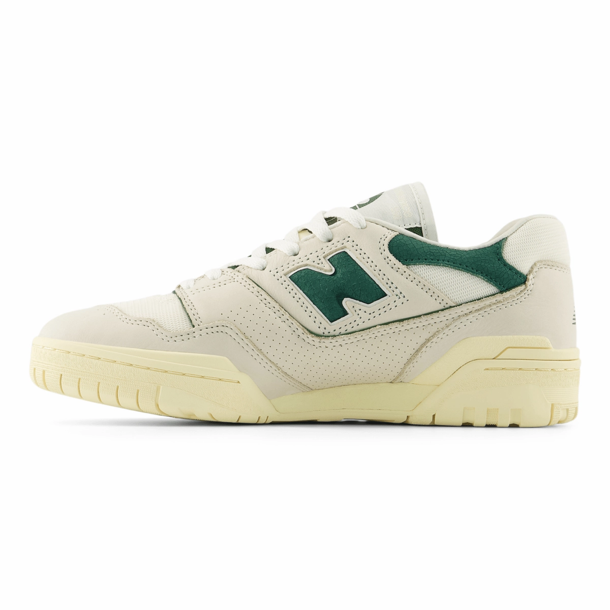 Air Cushioning Premium Material New Balance Men's BB550LGR-2 Permafrost/Dark Alpine Green