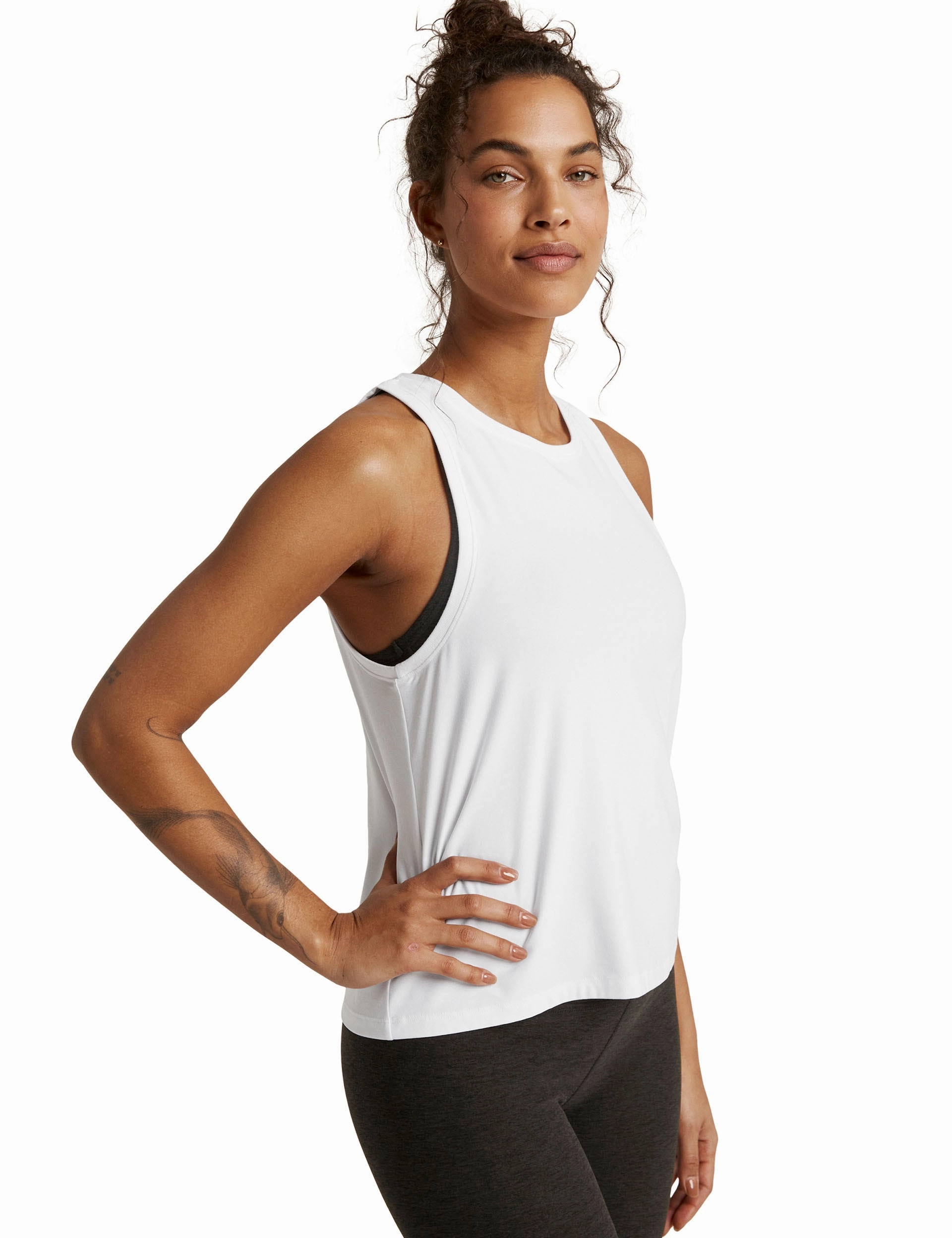 Shock Resistant Fire resistant Featherweight Rebalance Tank - Cloud White