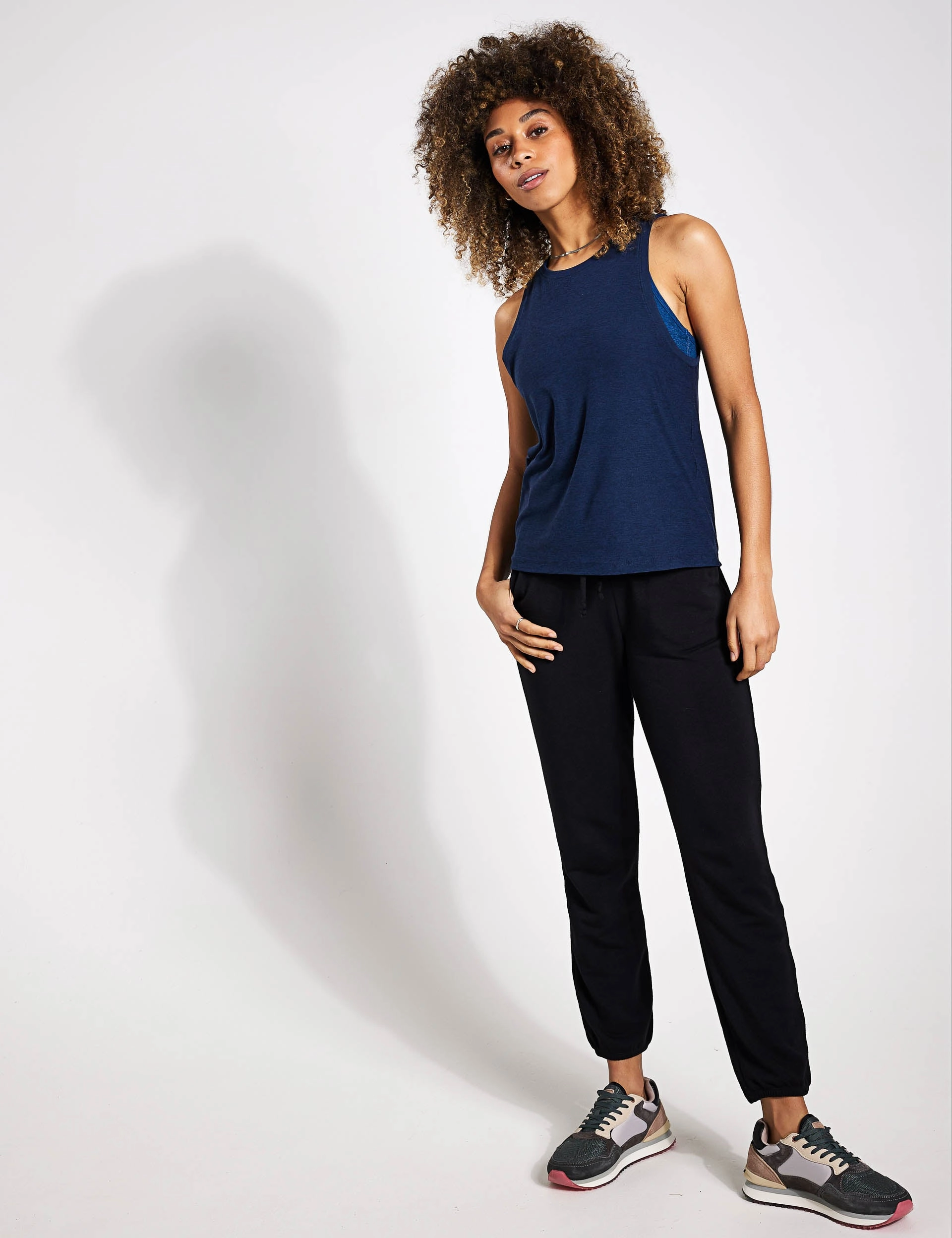 Featherweight Rebalance Tank - Nocturnal Navy Heat Safe Easy Fresh