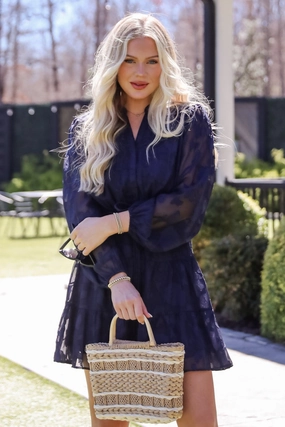 Smooth-Lining Artisanal-Detail FINAL SALE - Beauty Icon Floral Tiered Mini Dress