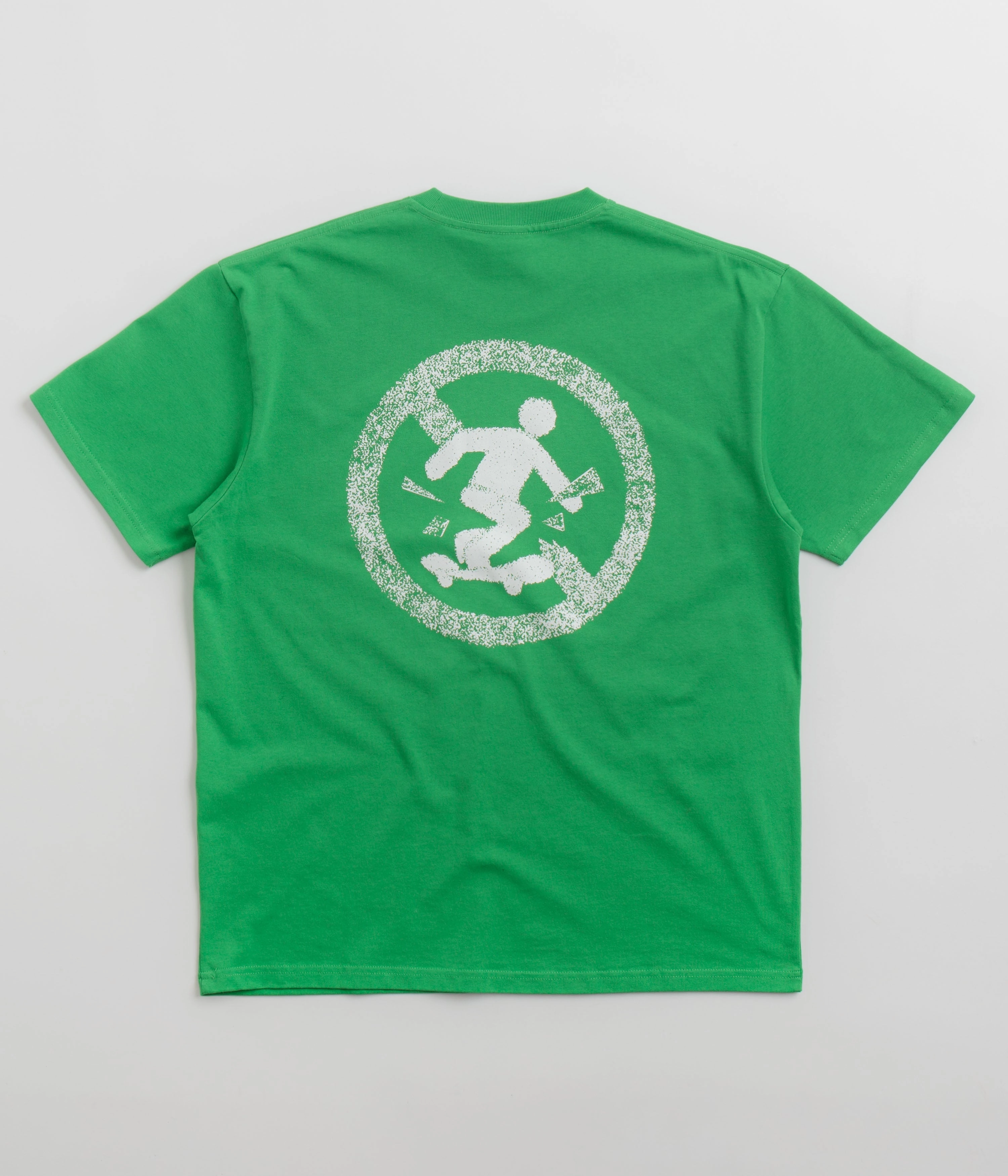 Polar Don't Play T-Shirt - Kelly Green board shorts silhouette Recycled Polyester Blend