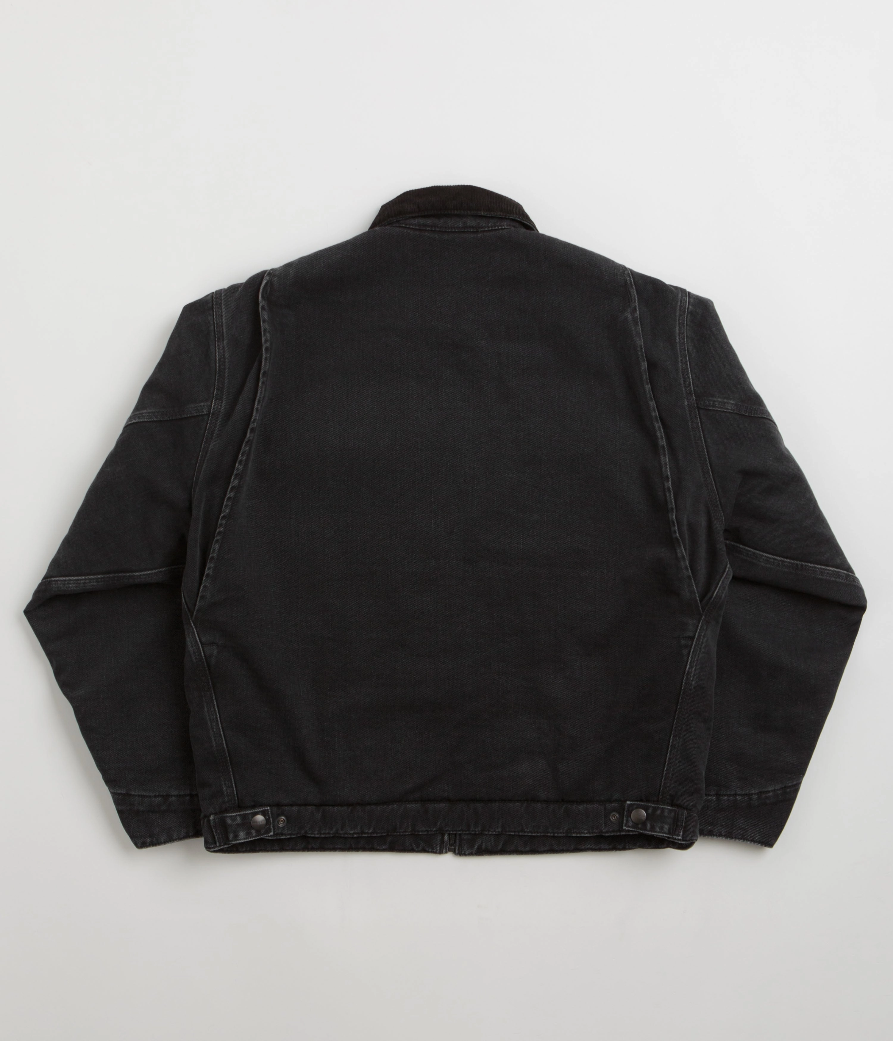 Trail Comfort Carhartt OG Detroit Jacket - Black / Black Stone Washed