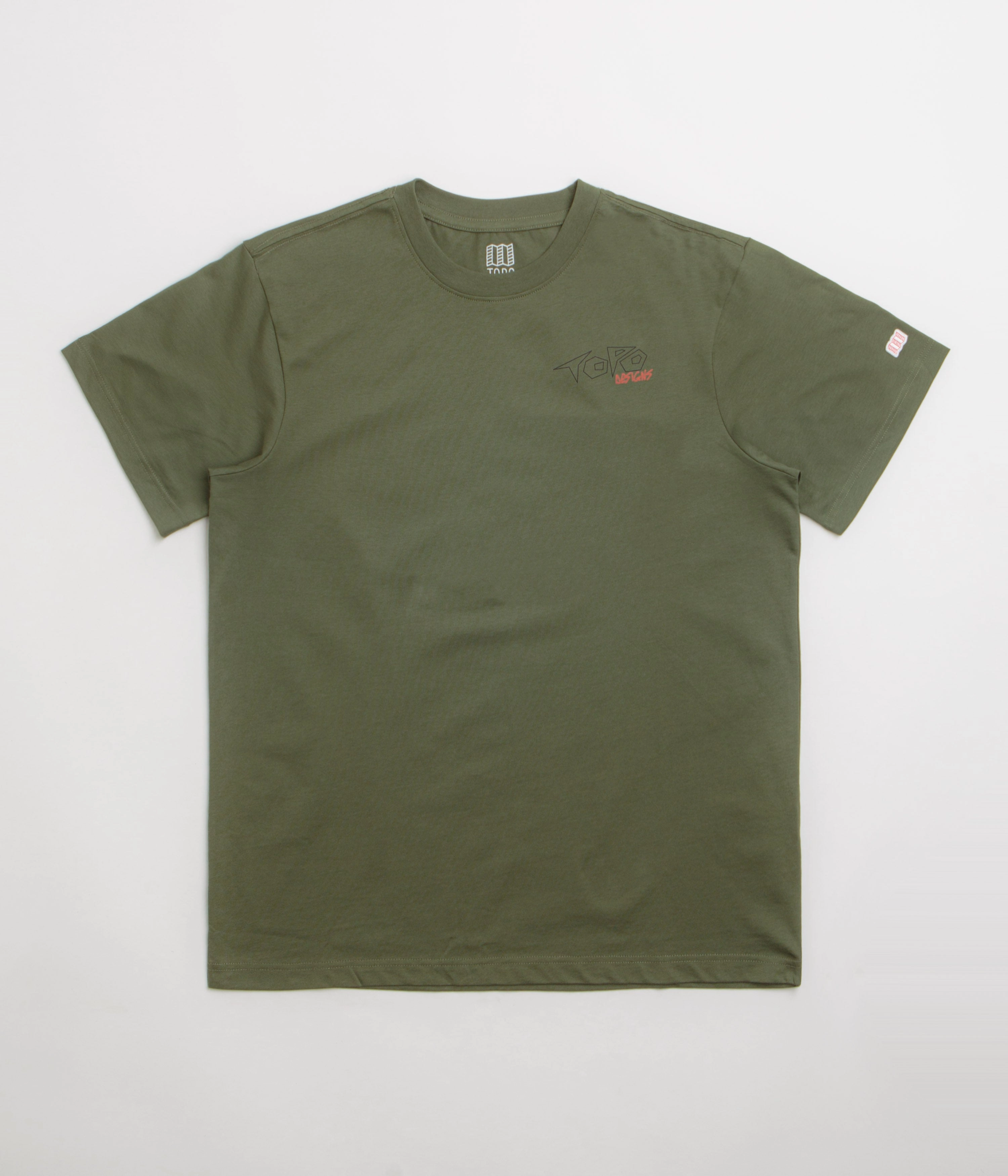 shift silhouette Arctic region Topo Designs Perspective T-Shirt - Beetle