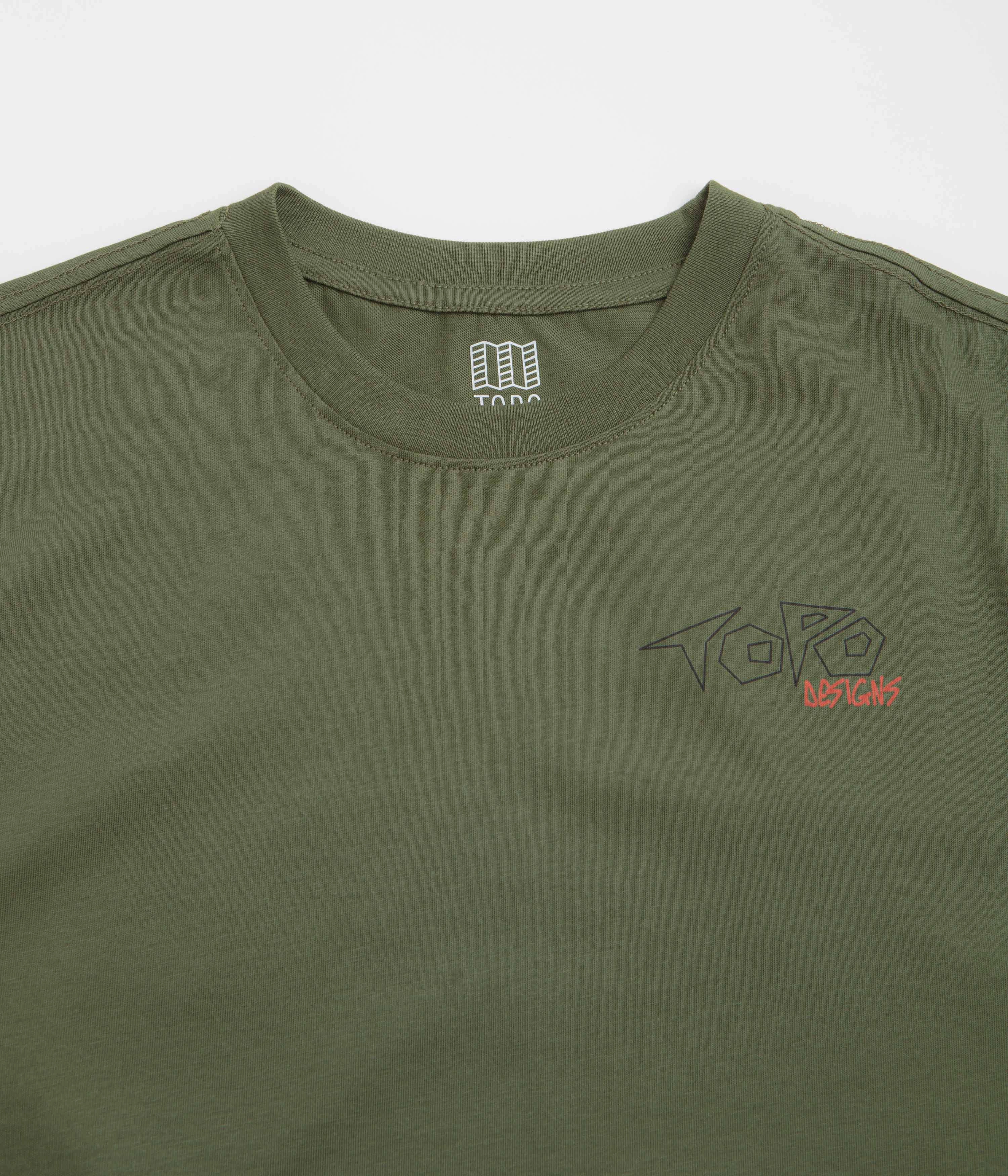 exclusivity Topo Designs Perspective T-Shirt - Beetle