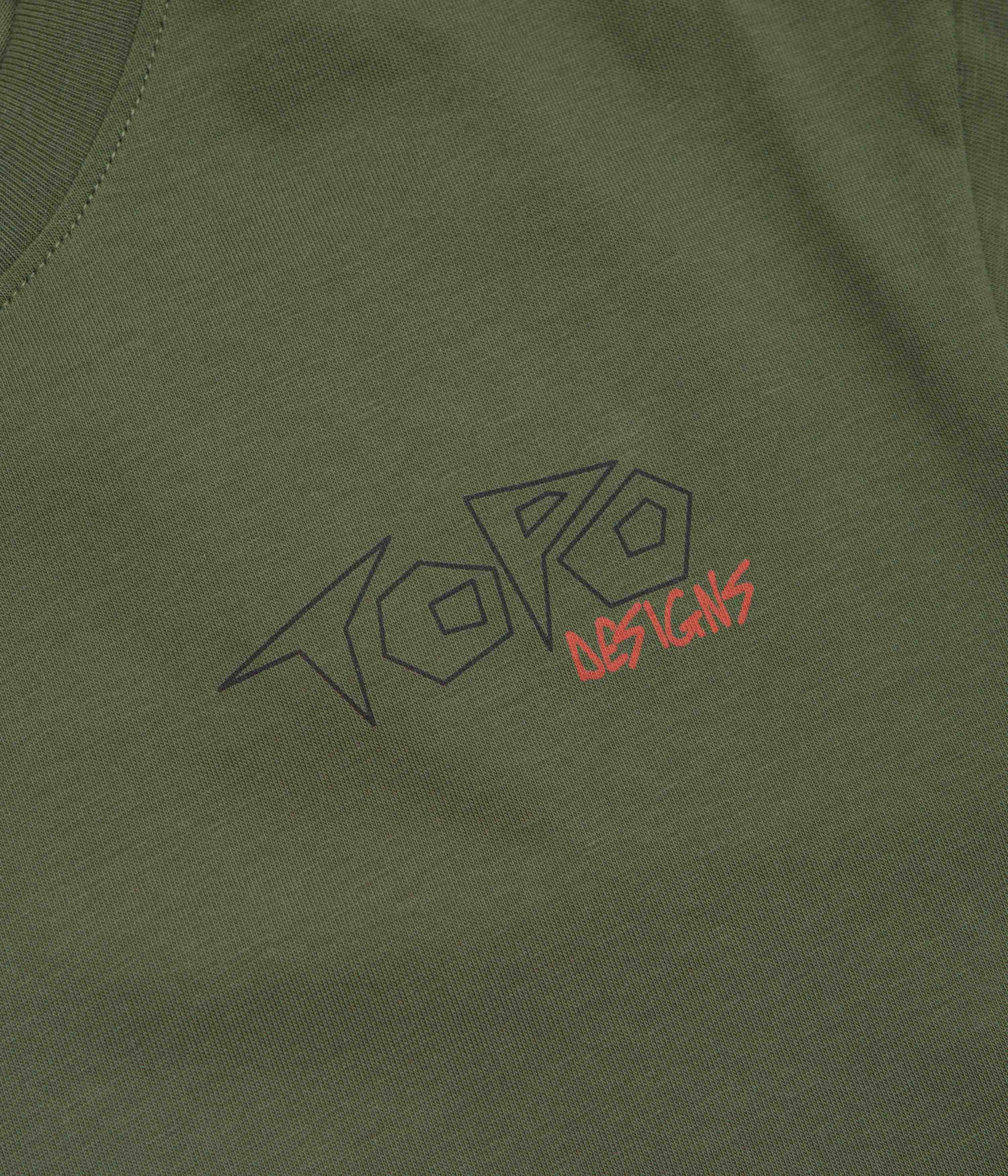 Outdoor Event Topo Designs Perspective T-Shirt - Beetle