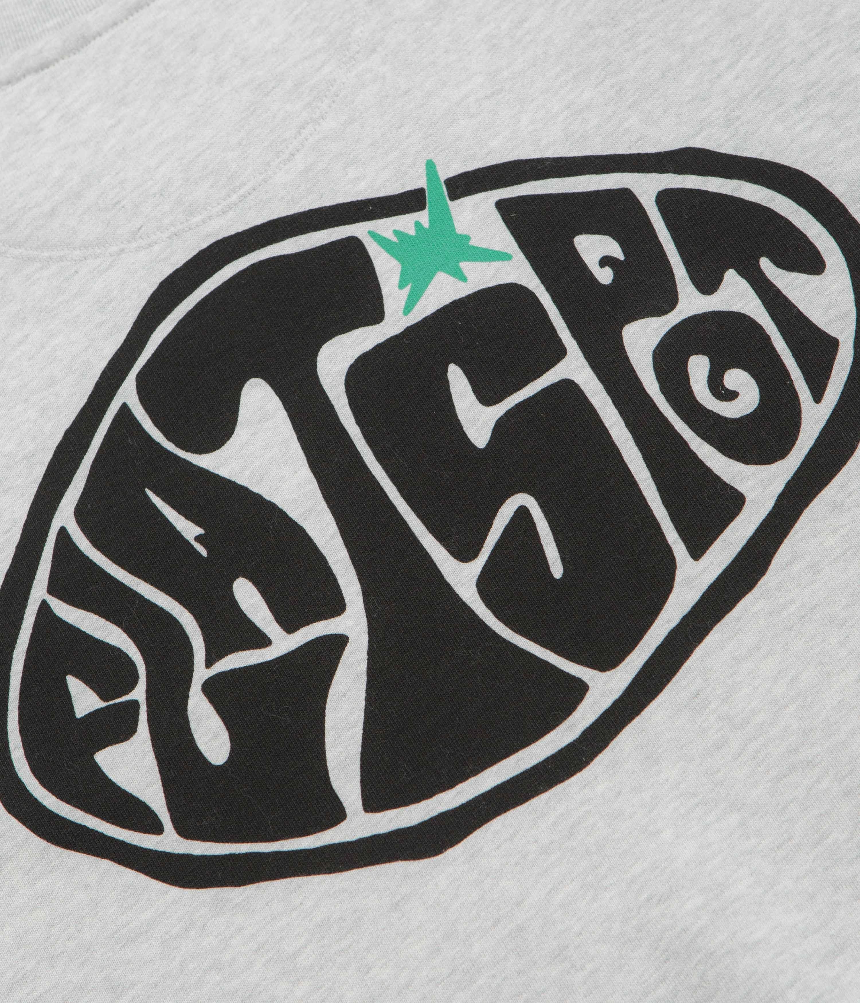 flatspot Hole Crewneck Sweatshirt - Cool Heather Grey product vacation wear freedom