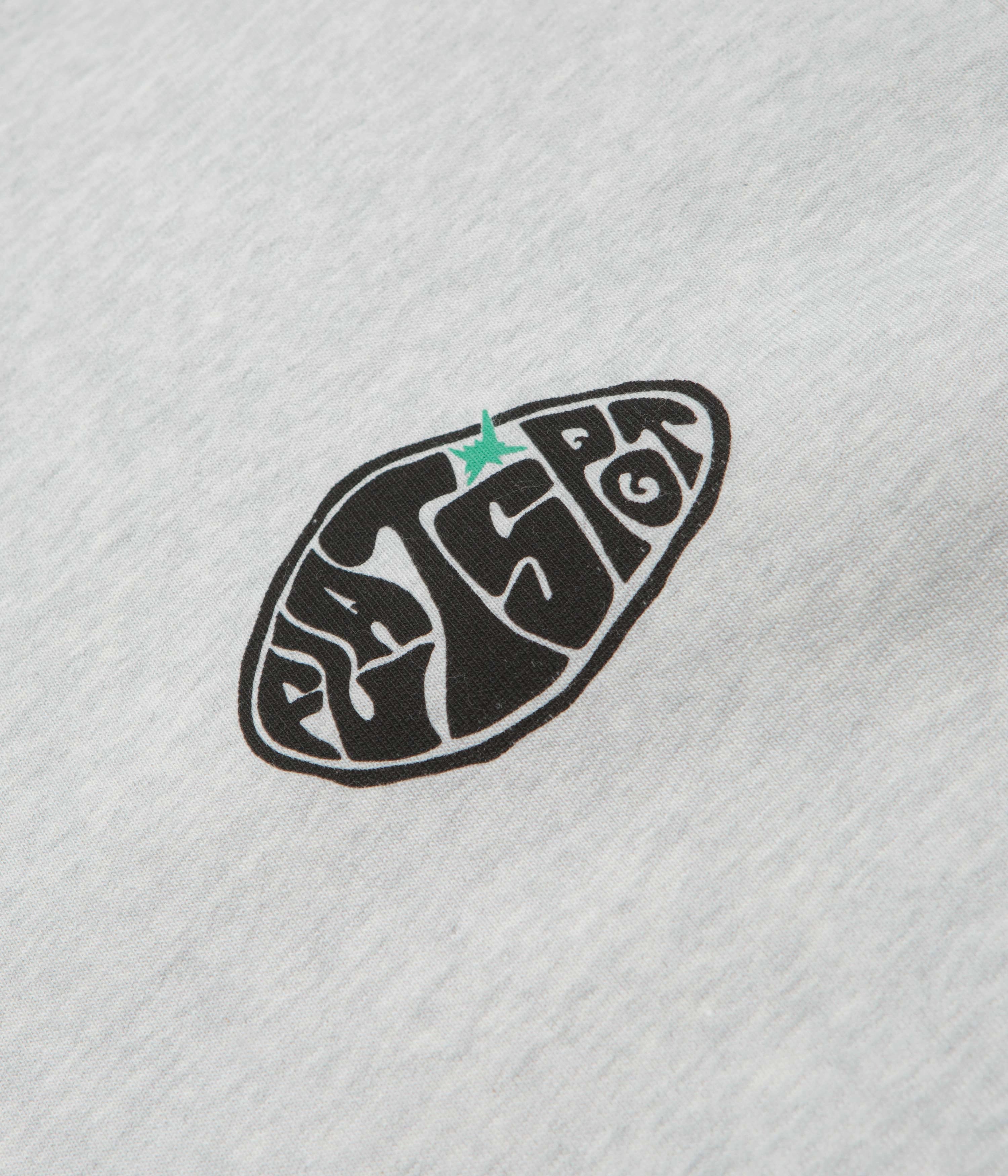 flatspot Hole Crewneck Sweatshirt - Cool Heather Grey active top