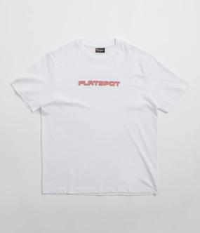 rugby venue flatspot Repeat Logo T-Shirt - White