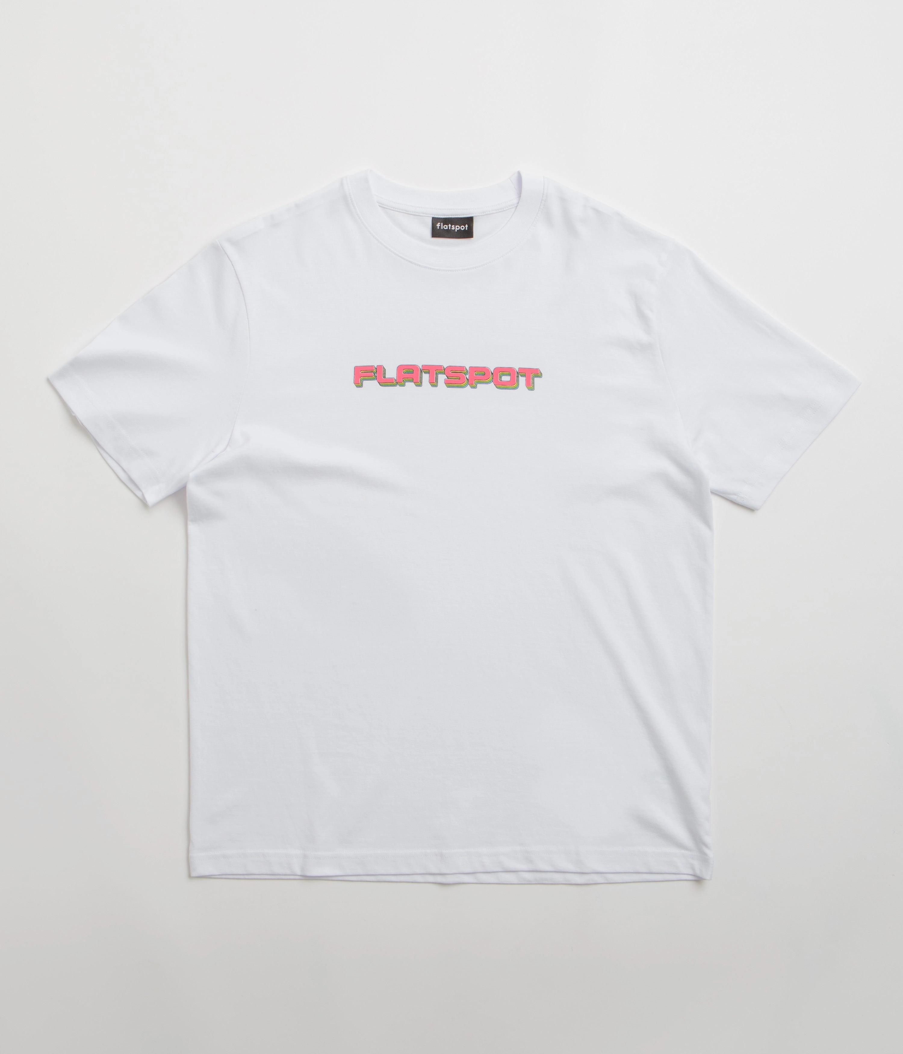 rugby venue flatspot Repeat Logo T-Shirt - White