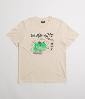 flatspot Terrible Mysterious Beauty T-Shirt - Natural Raw mix and match Casual-wear