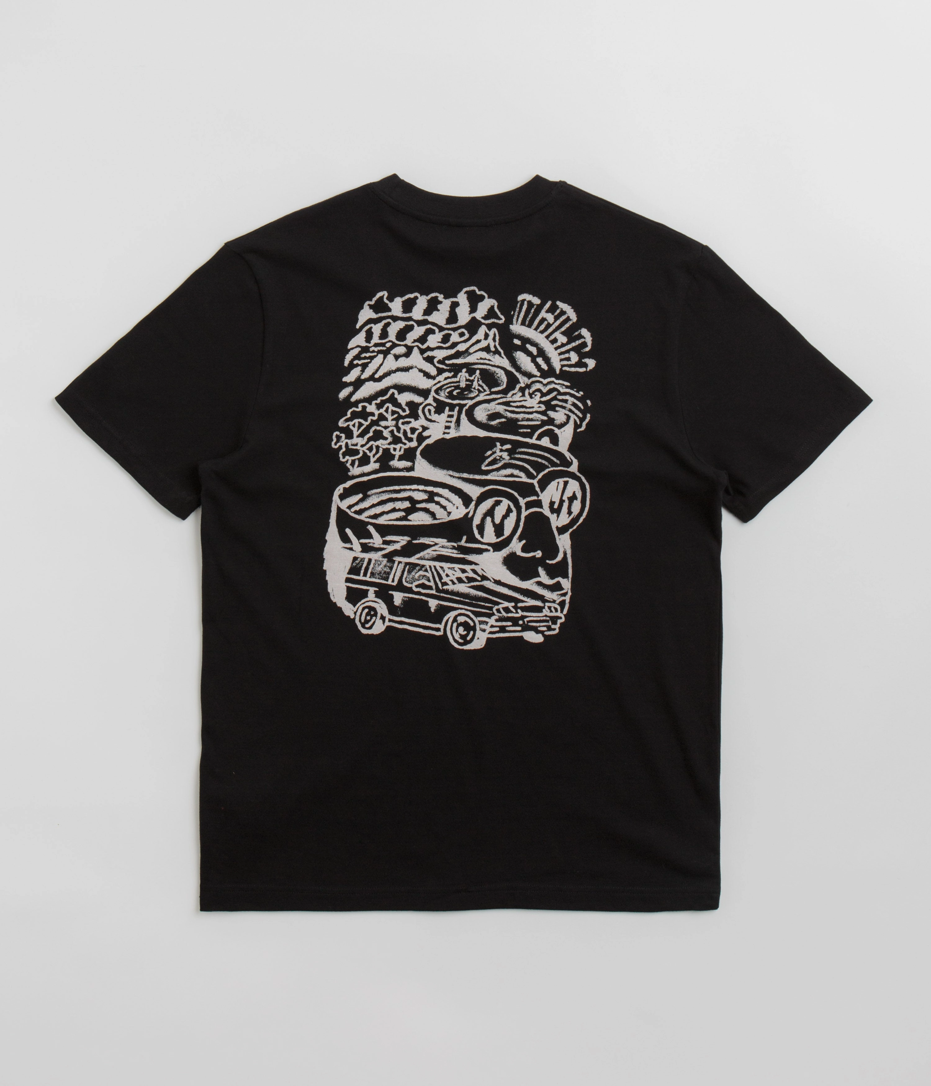 flatspot x Yallah T-Shirt - Black Ballroom Event