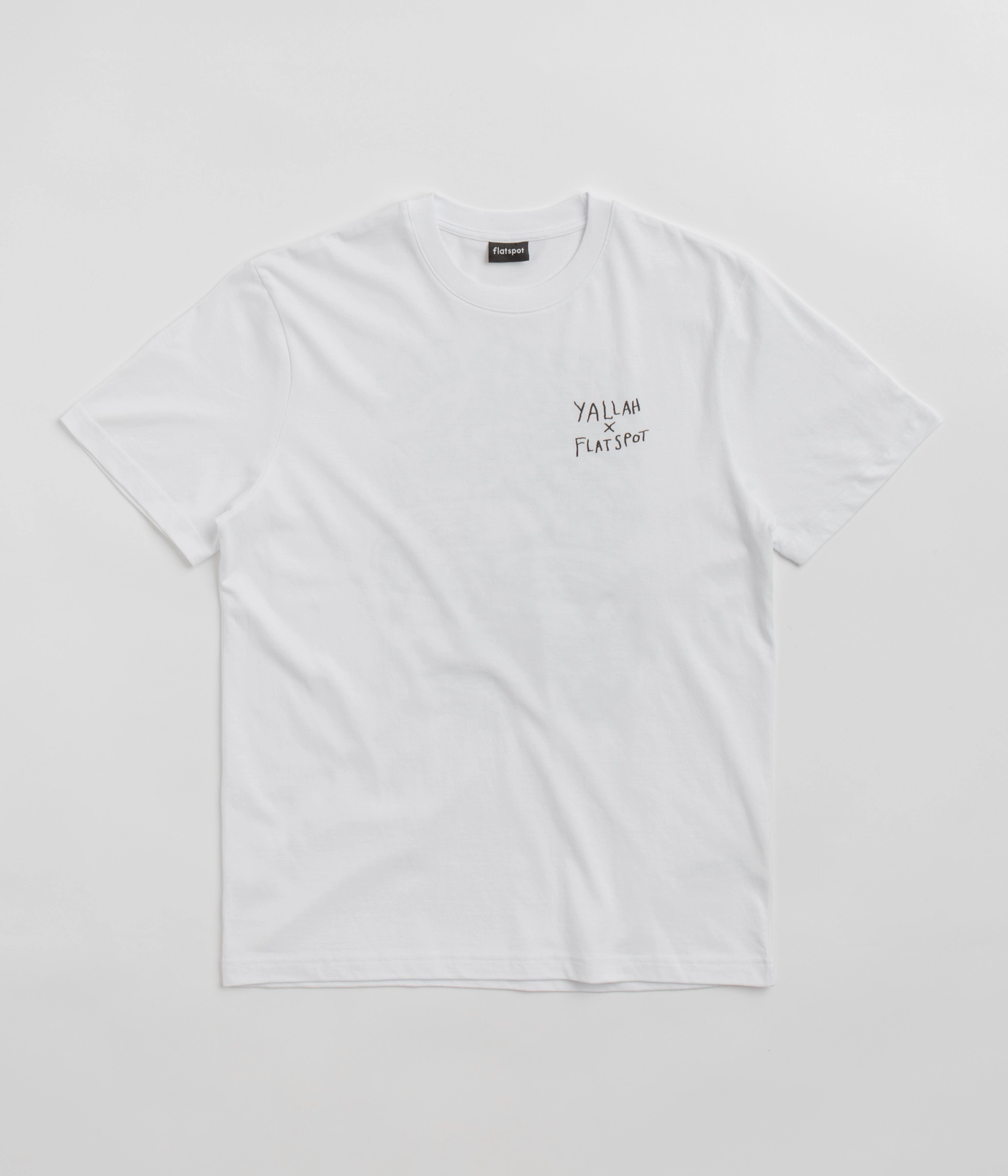 Workshop flatspot x Yallah T-Shirt - White
