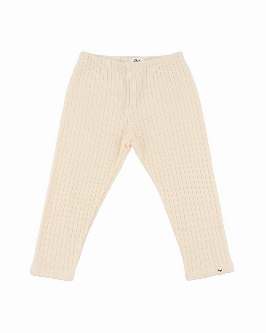 oh baby! Wide Rib Fuzzy Sweater Knit Legging Packable design