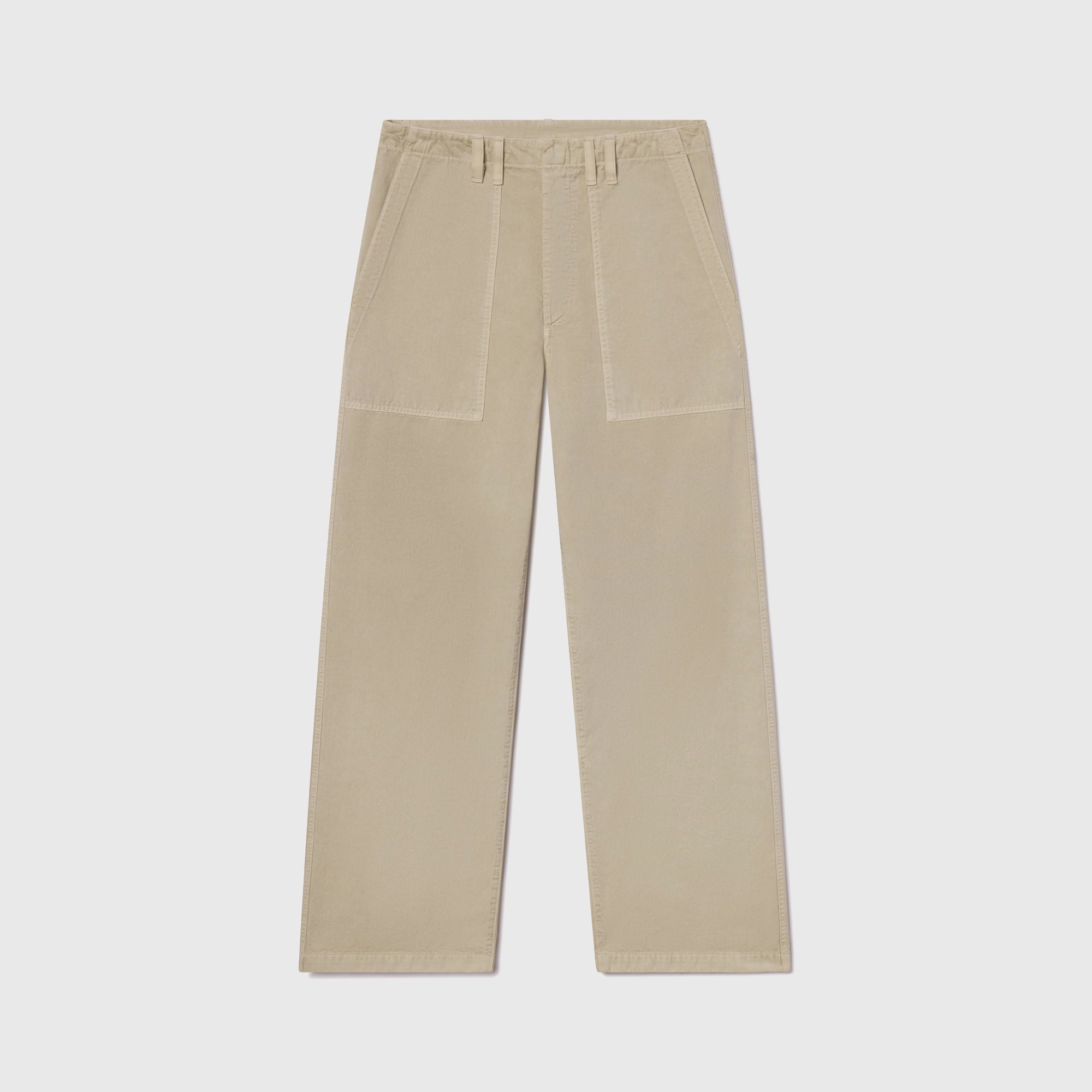 Stretch Waist Agolde Yuna Utility Pant Superfine Twill - Pumine
