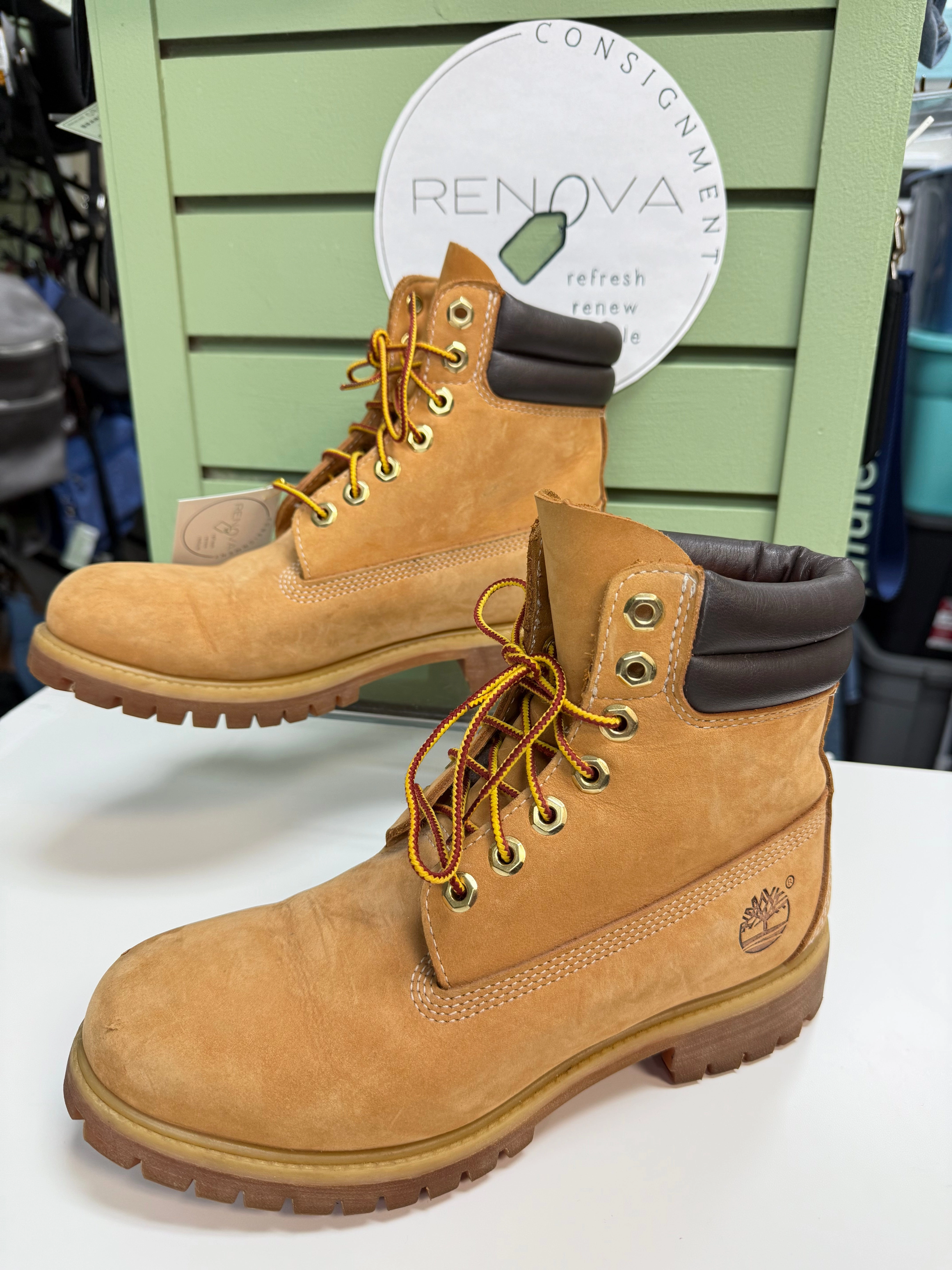 Reinforced Form Backcountry Camper Timberland Linden 6?? Boots (Mens 7.5 wide = Womens 9.5w)