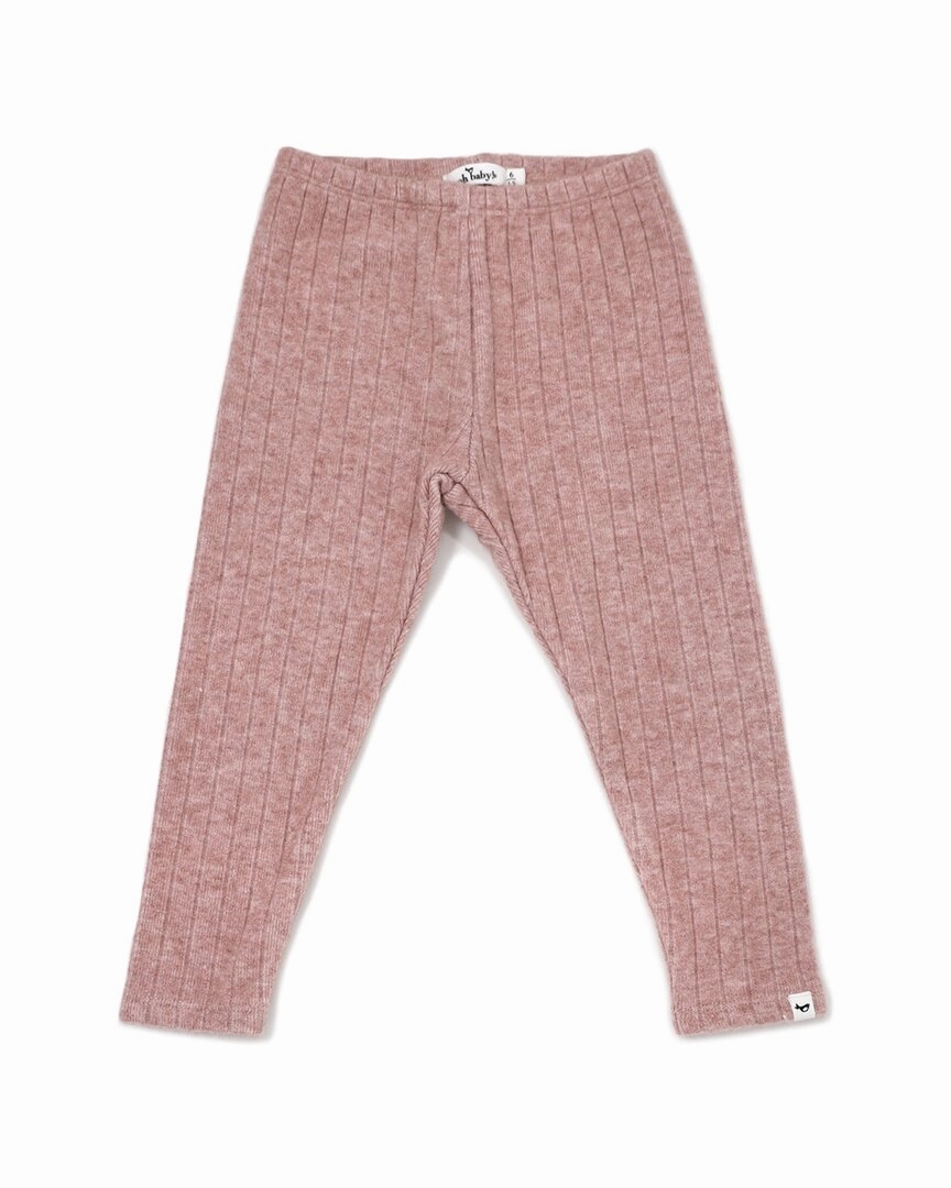Flexible Activewear Rugged Comfort oh baby! Wide Rib Sweater Knit Legging