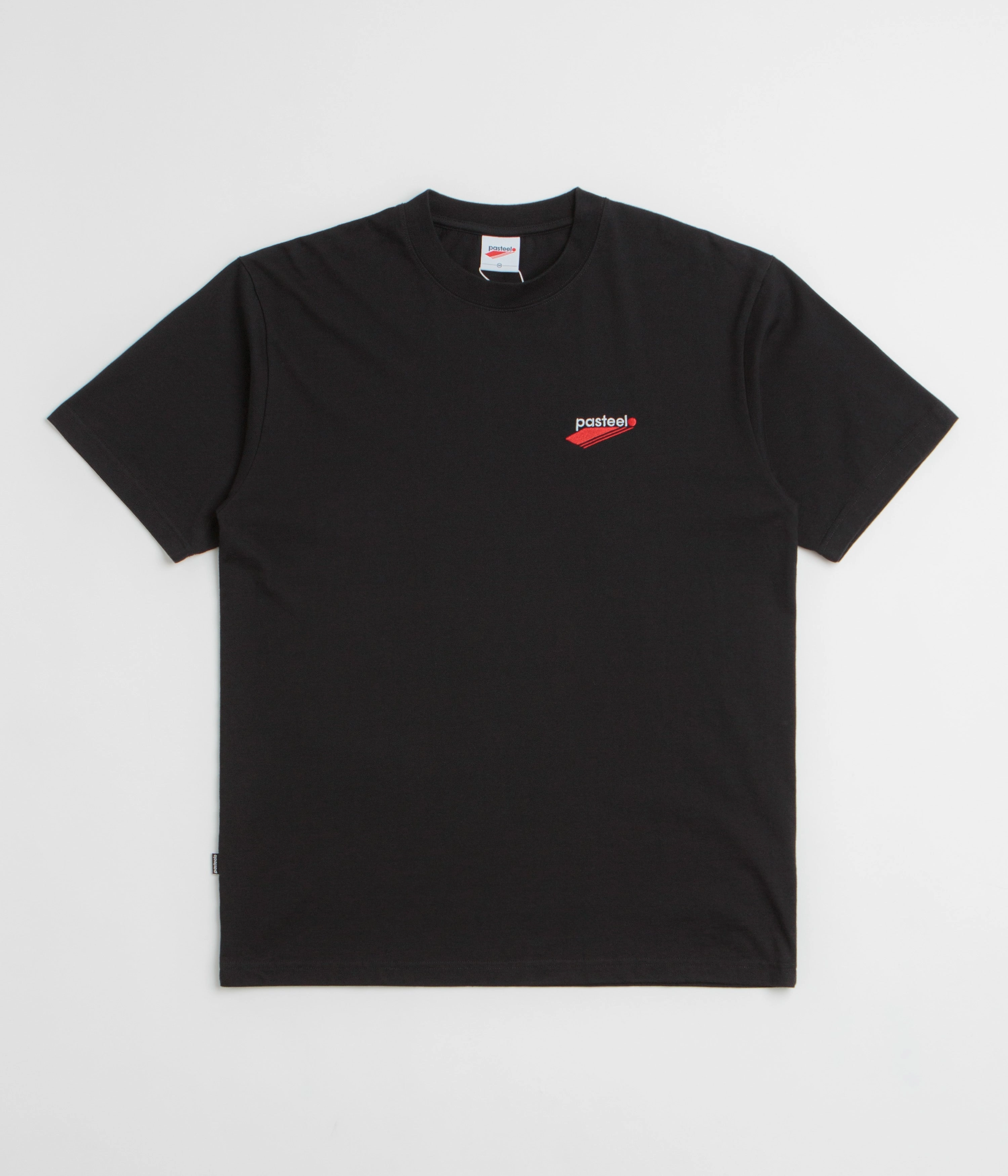 Pasteelo Embroidered O.G. T-Shirt - Black Limited availability Layering Piece