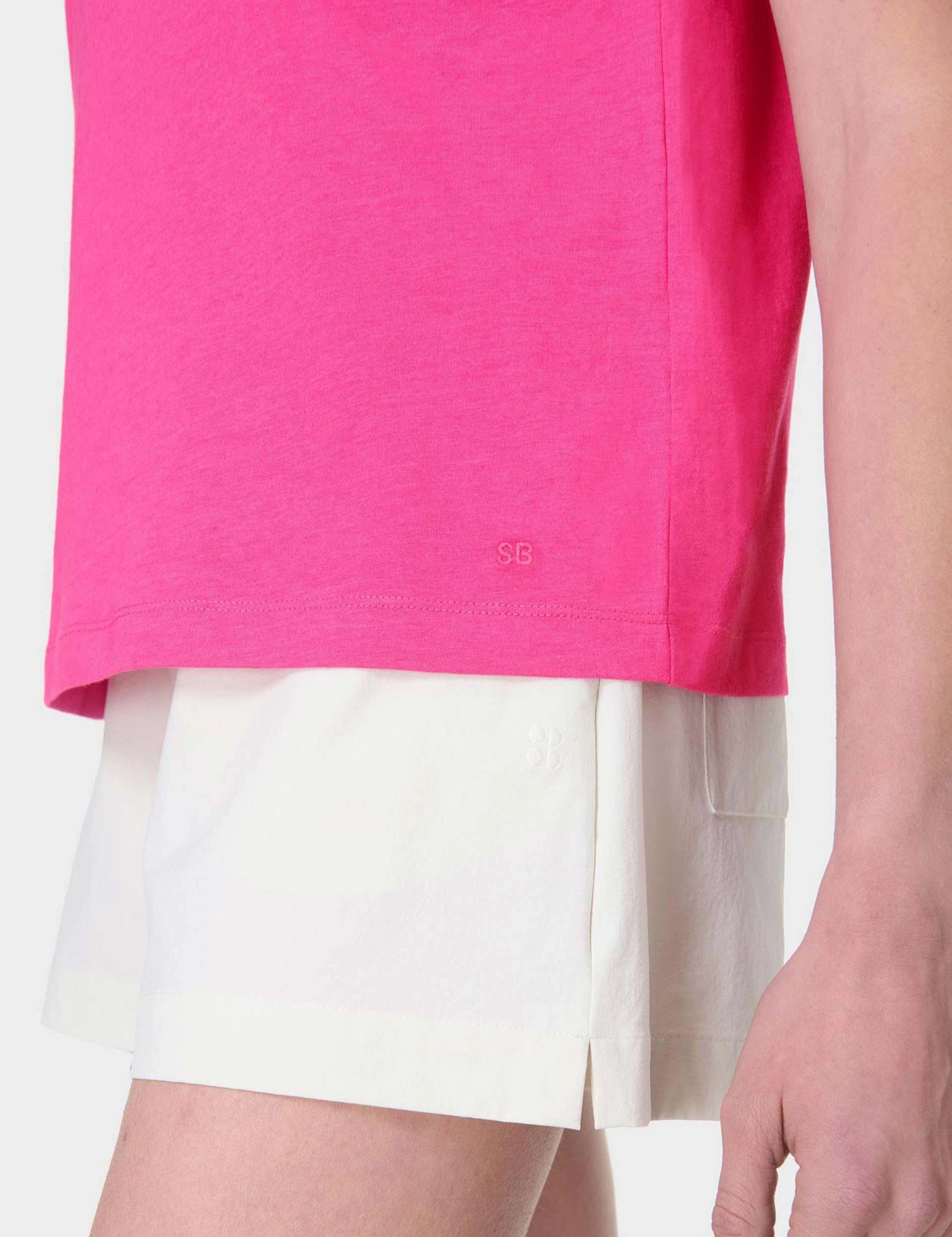 Essential Sleeveless Vest - Fuchsia Pink explosion proof