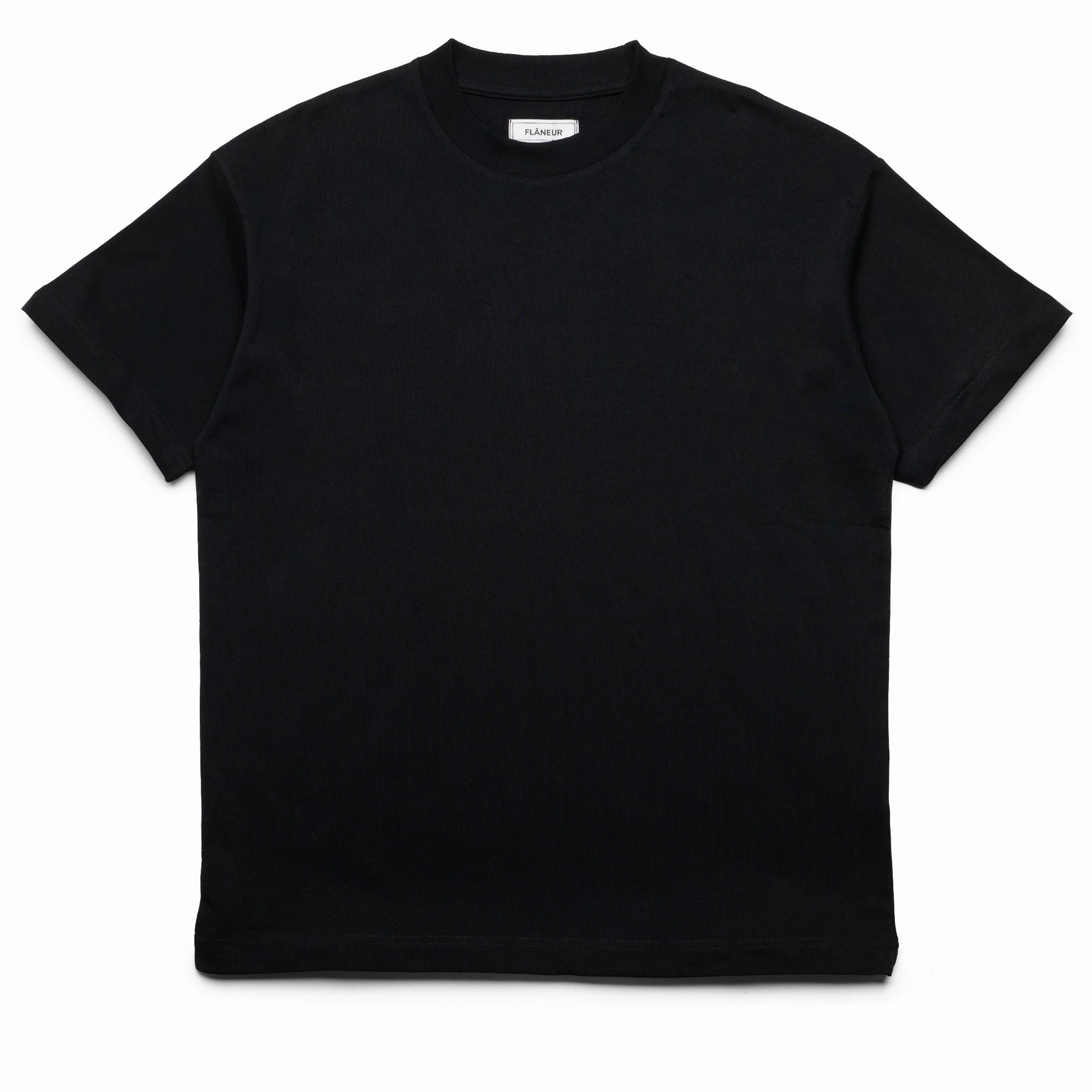 Flaneur Collection Tee - Black Hats Mountainous region