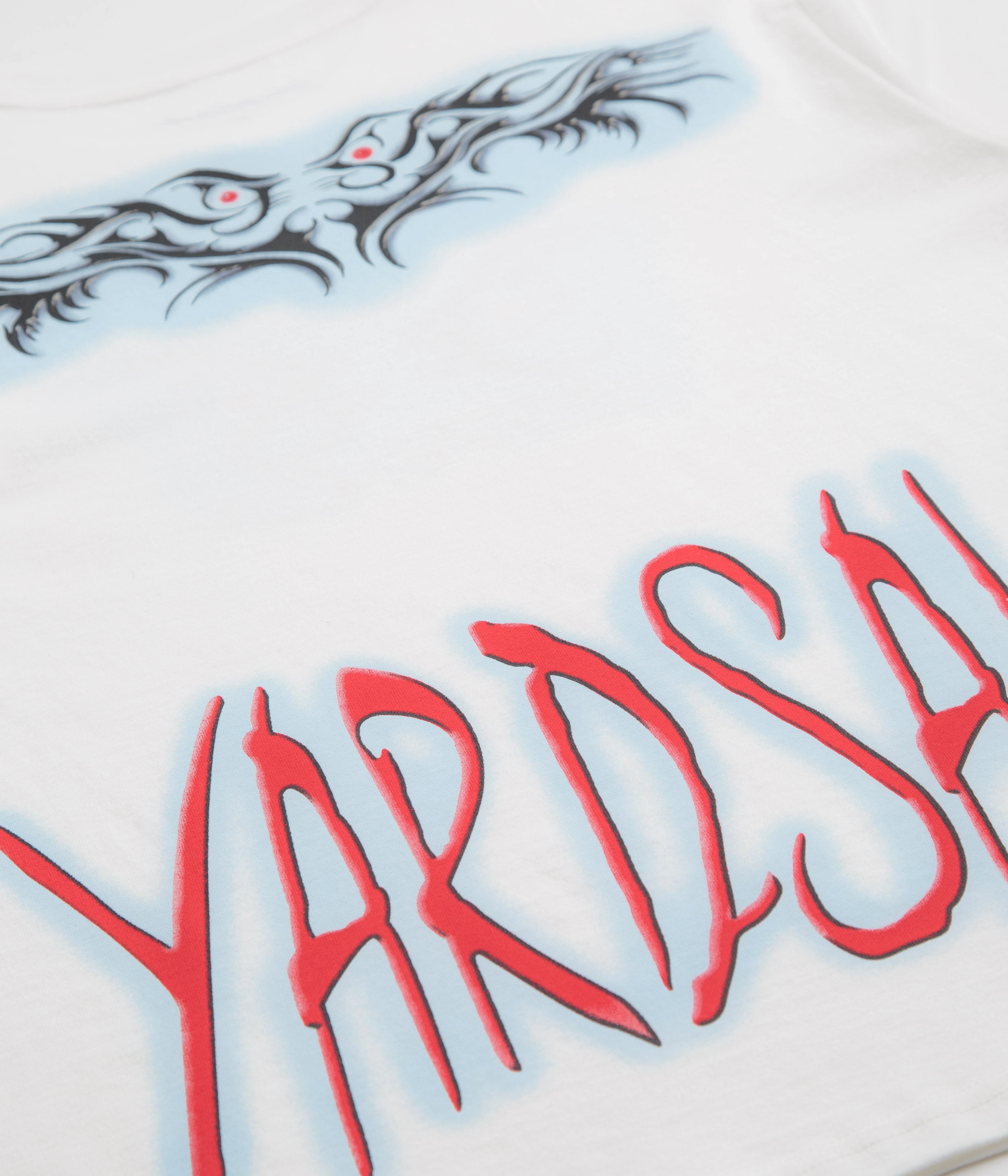 Yardsale Grudge T-Shirt - White Washable material Eco Friendly Dye Process