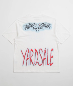 Three quarter sleeve Yardsale Grudge T-Shirt - White
