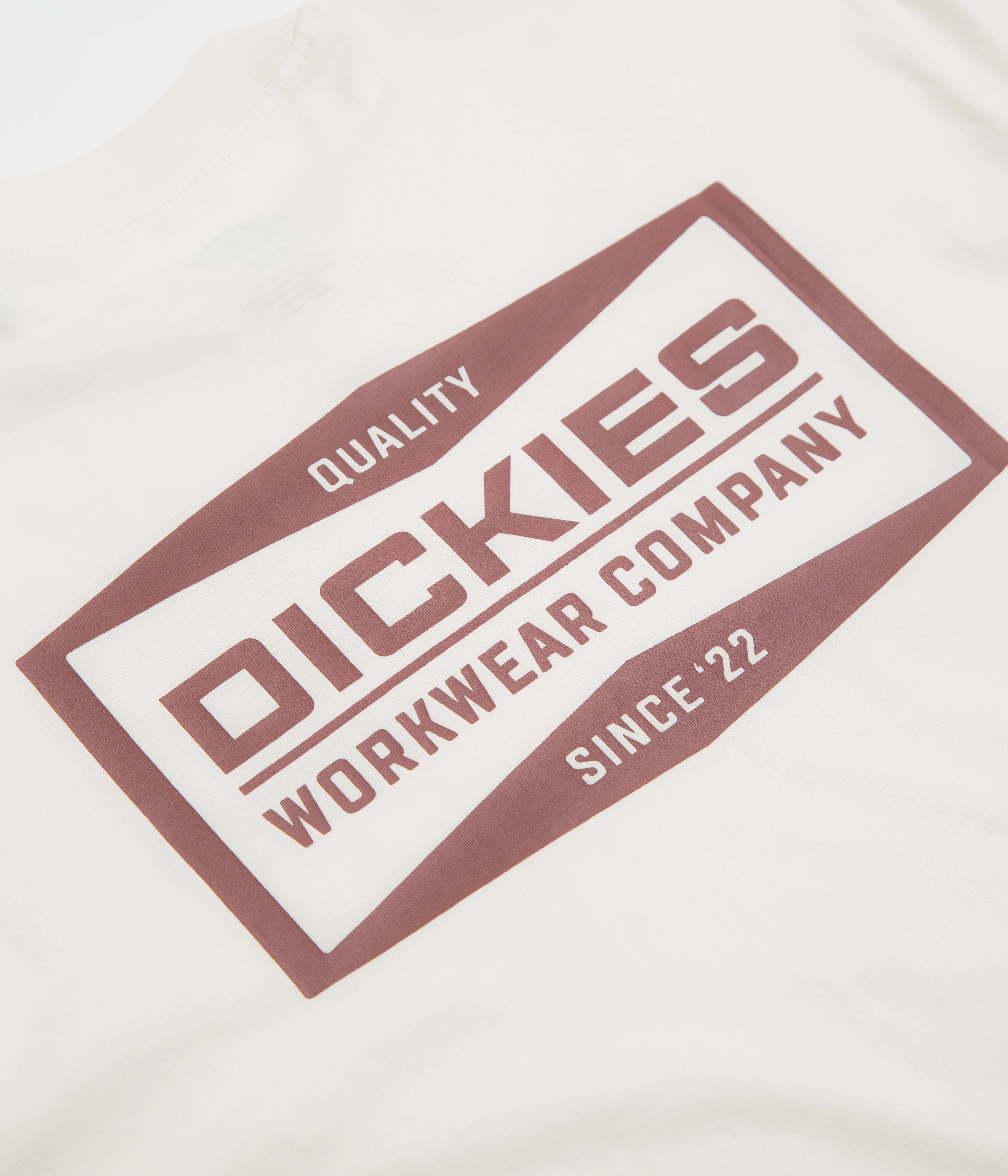 Dickies Bolivar T-Shirt - Egret Eco-friendly winter season