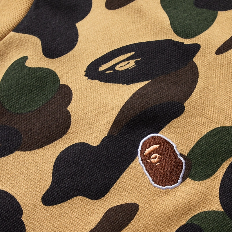 home clothes A Bathing Ape 1st Camo Point Tee - Yellow