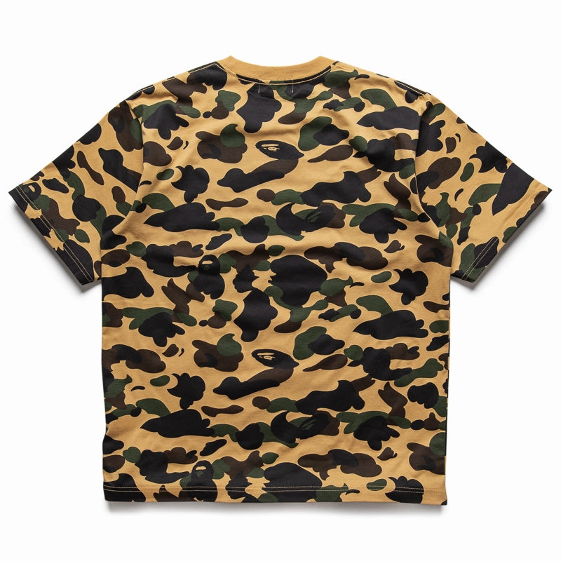 Oversized flight venue A Bathing Ape 1st Camo Point Tee - Yellow