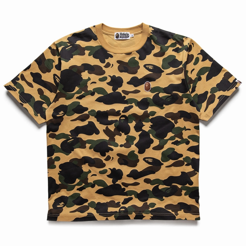 boots A Bathing Ape 1st Camo Point Tee - Yellow