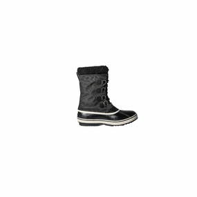 Elastic Gusset Men's 1964 Pac Nylon Waterproof Winter Boots In Black, Ancient Fossil