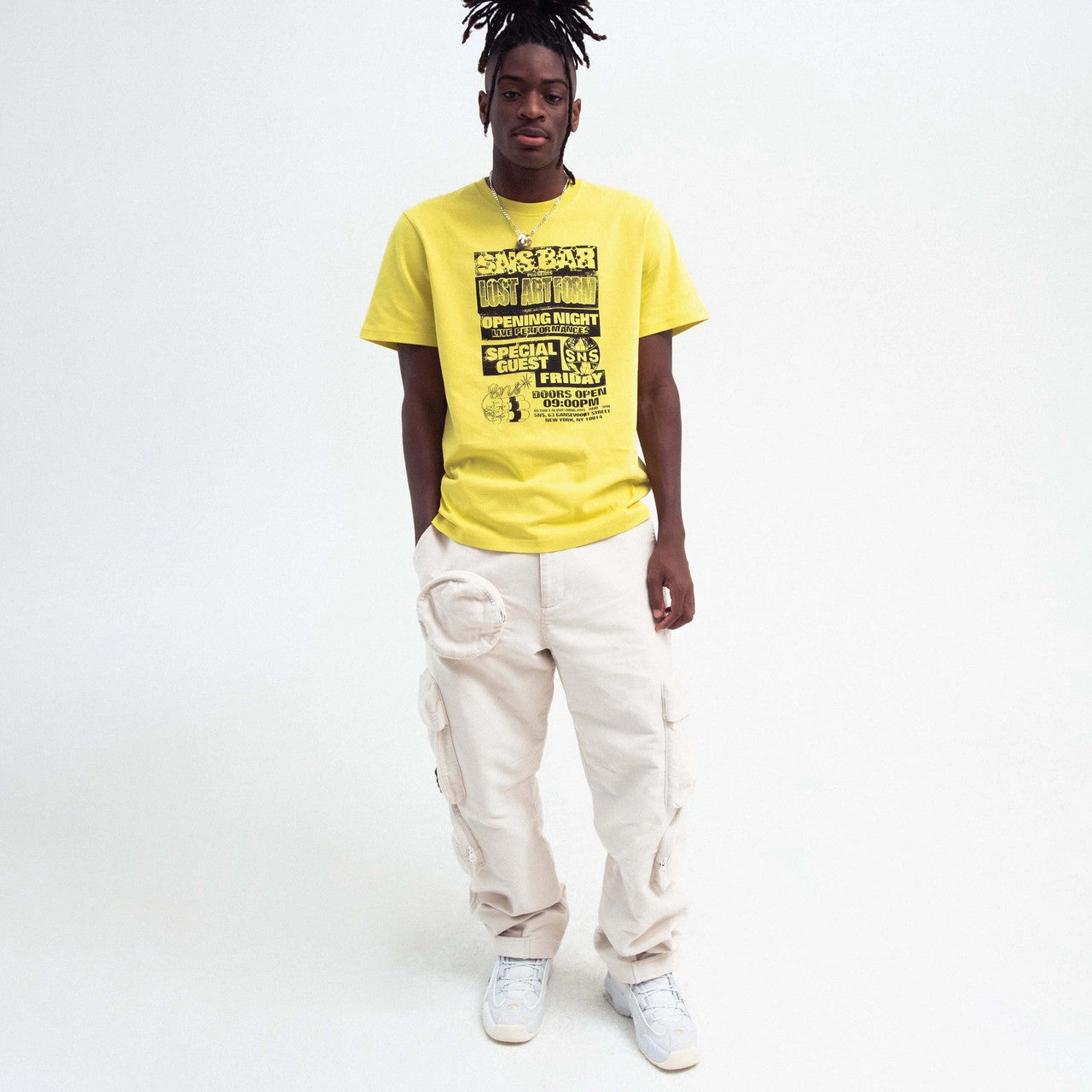 cropped legs Flyer Tee