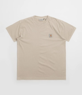 Carhartt Nelson T-Shirt - Fleur De Sel neon hem