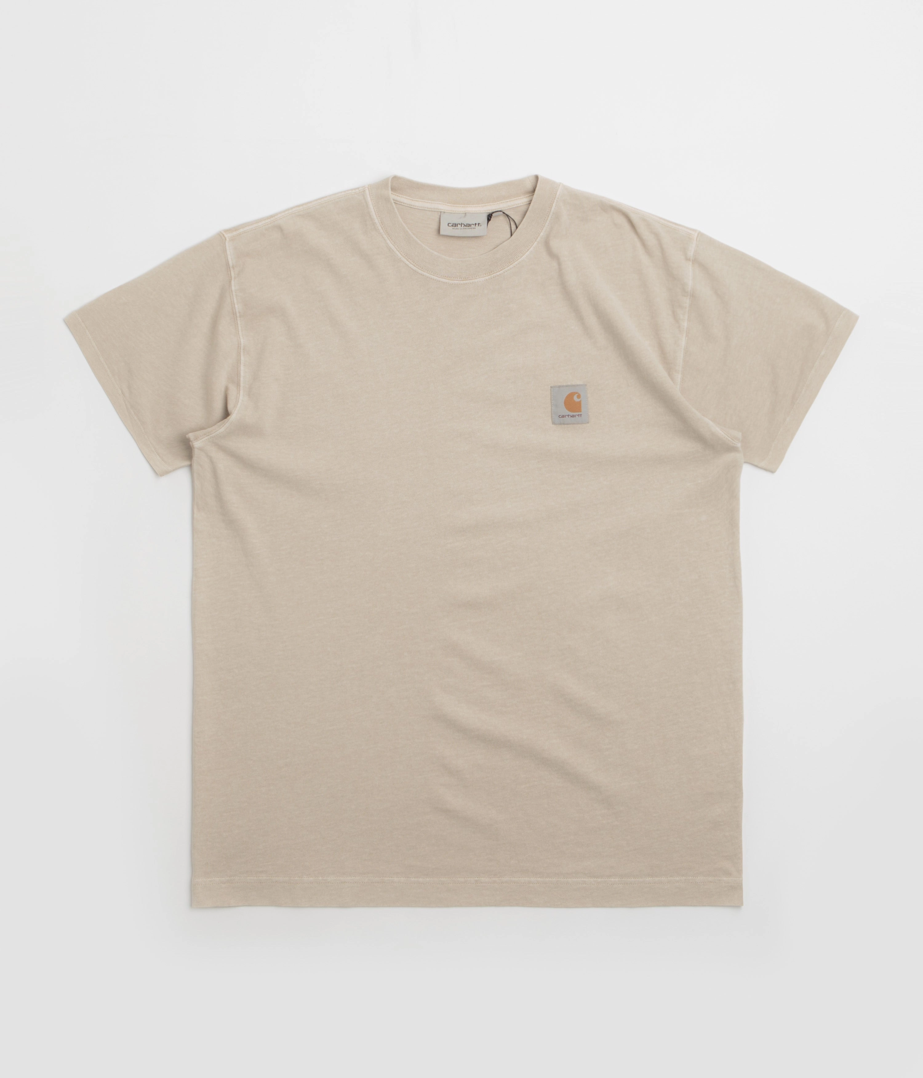 Carhartt Nelson T-Shirt - Fleur De Sel moisture resistant