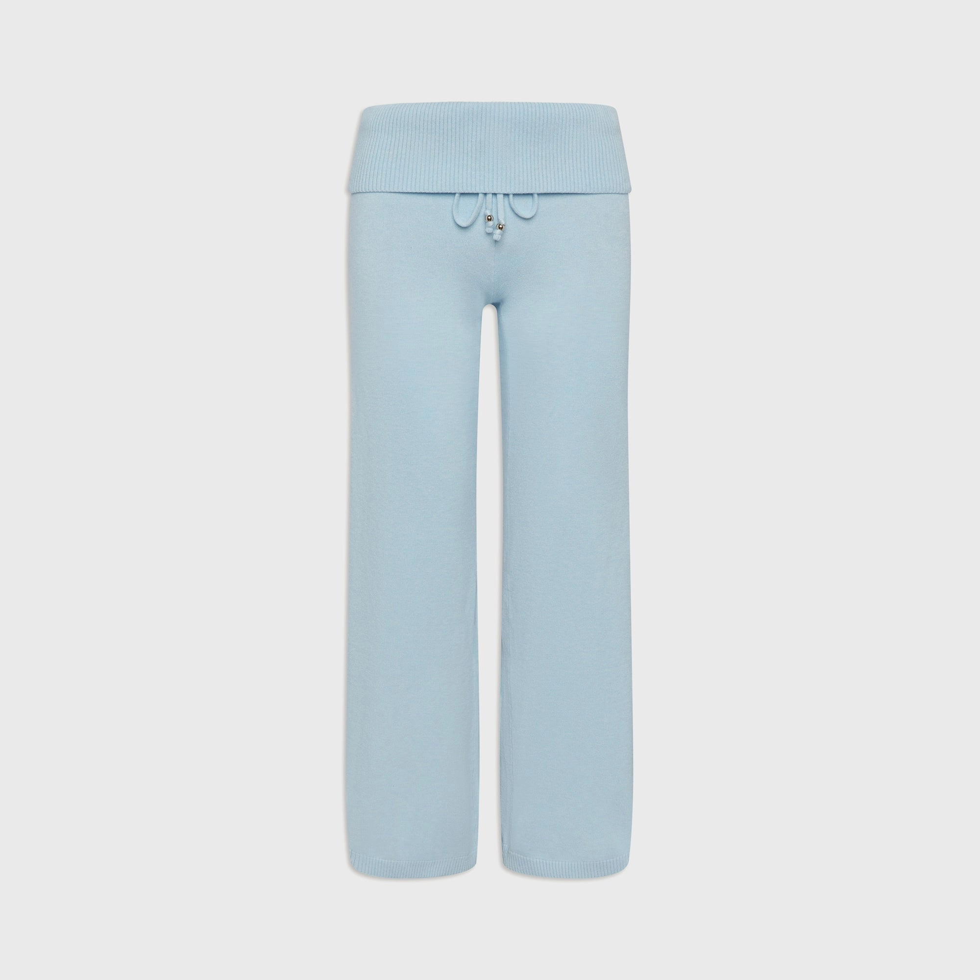 BreathableMeshLining Weekend Wear Frankies Bikinis Dawsin Cloud Knit Pant - Daydream