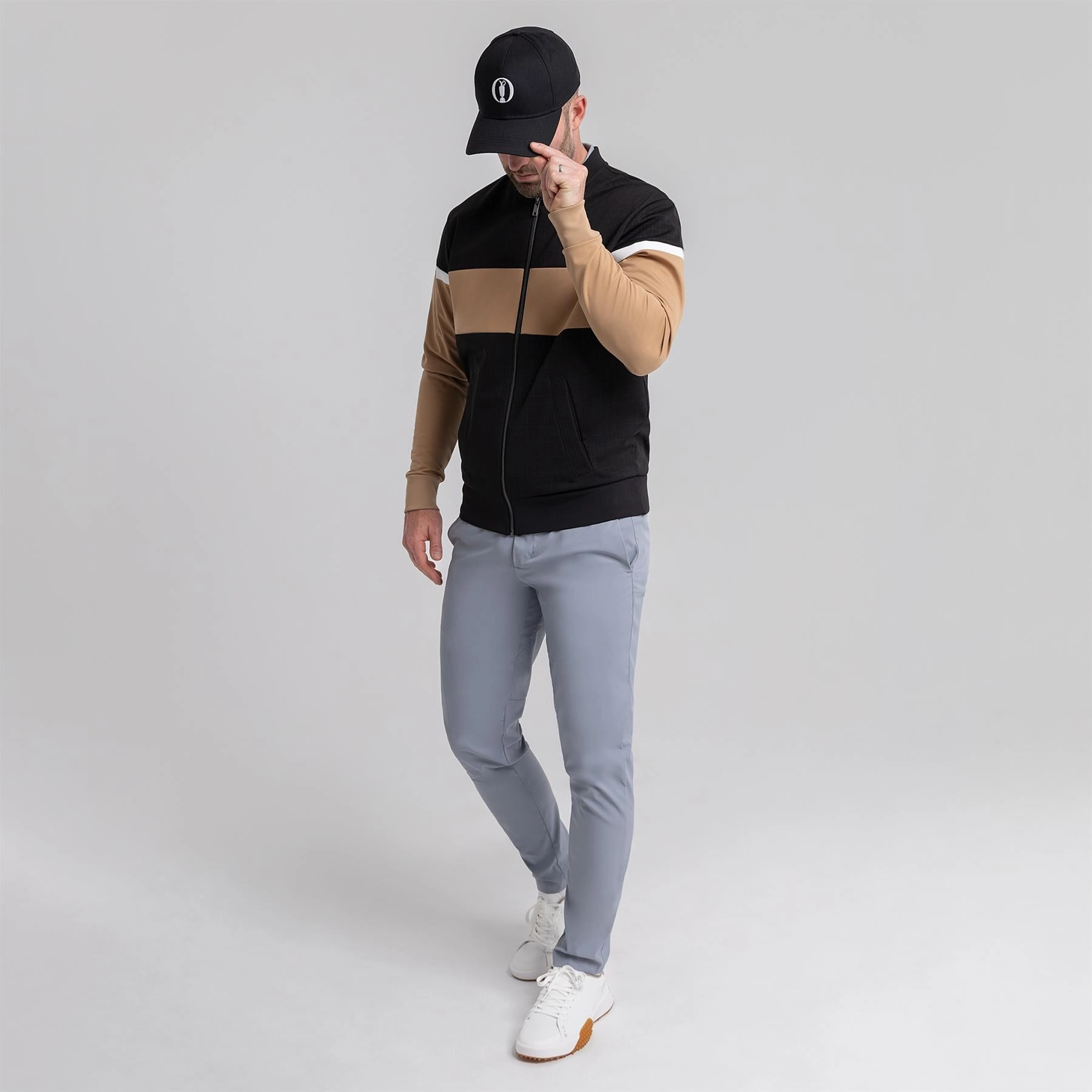 subtle style Cozy Comfort Softshell The Open 25 Jacket Black