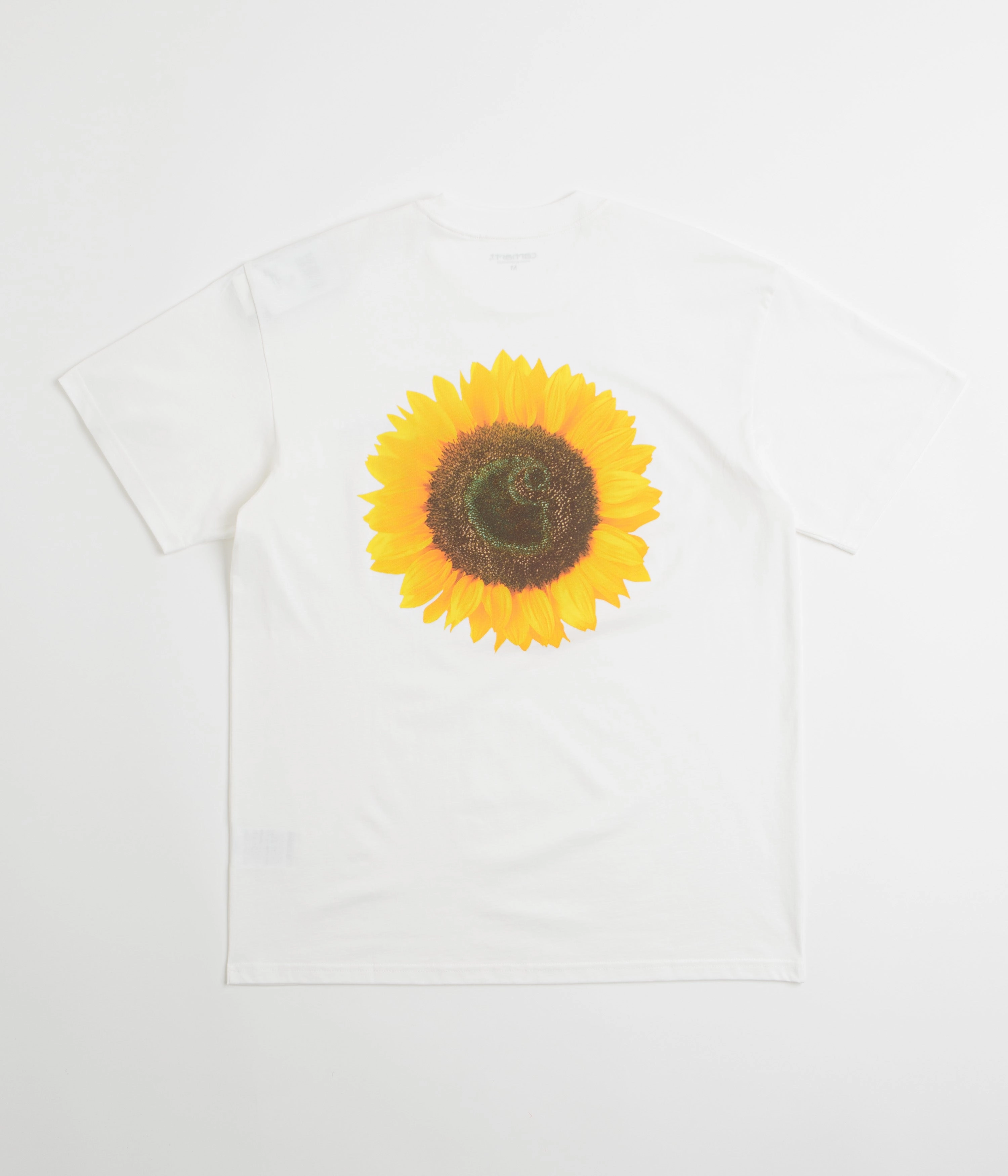 Carhartt Sunflower T-Shirt - White Buttoned Wrinkle-Resistant