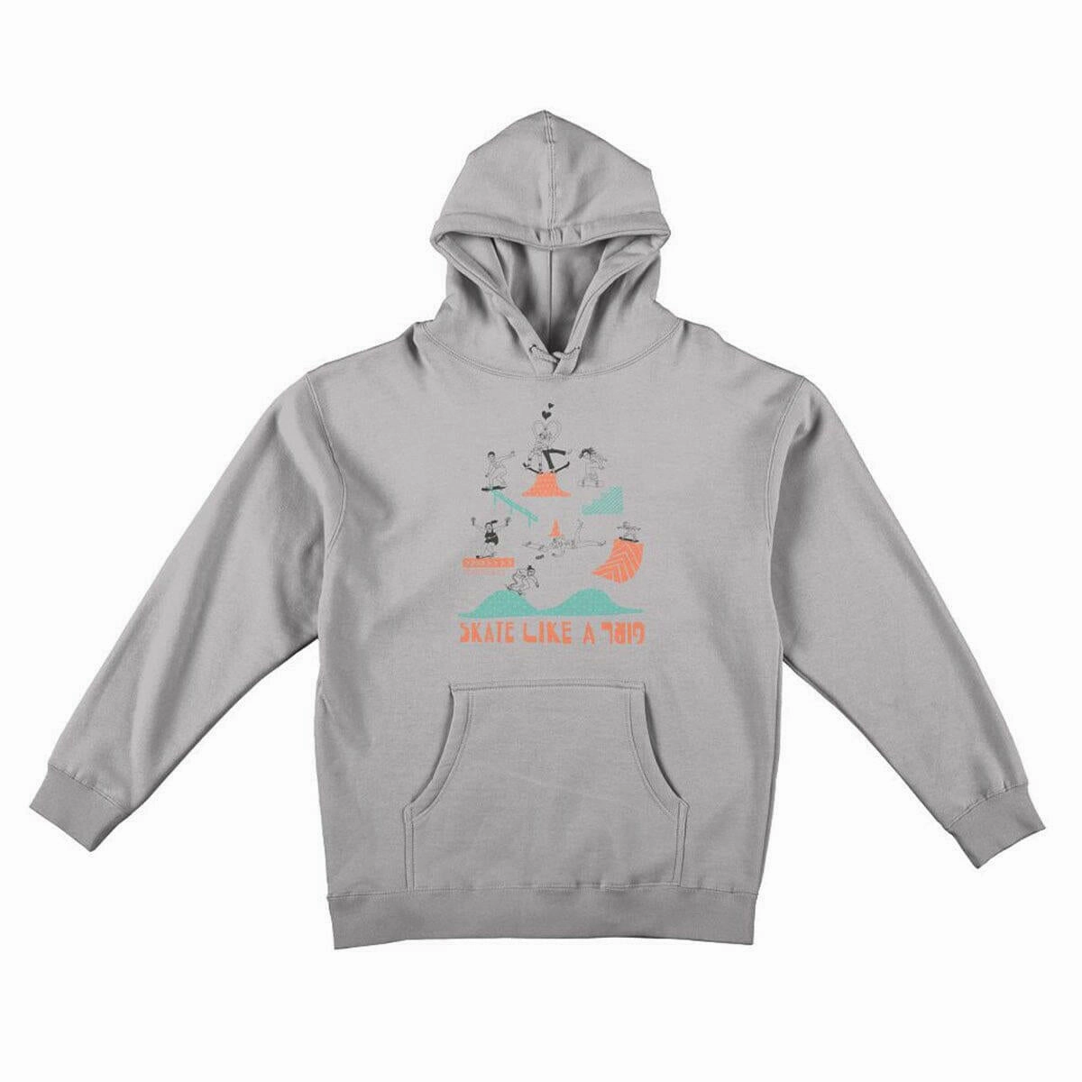Spitfire - Skate Like A Girl Sessions Doubles Hoodie Smoke Iridescent effect