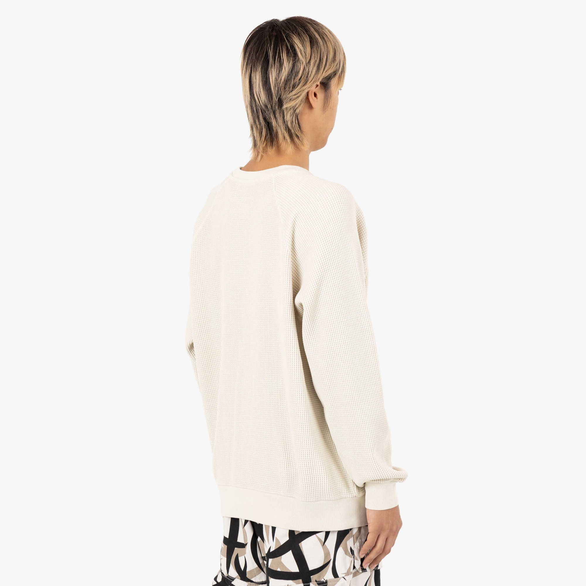 Windproof Design Bold Graphics Gramicci Waffle Crew / Pigment Sand