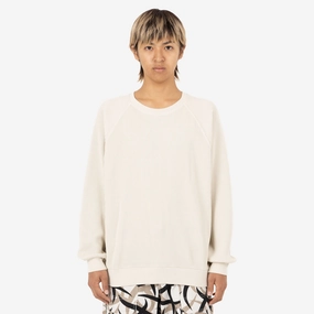 Luxury Gramicci Waffle Crew / Pigment Sand