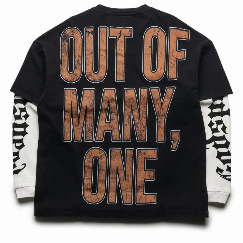 Date library venue Godspeed New York Space Traveler Layered Tee - Black