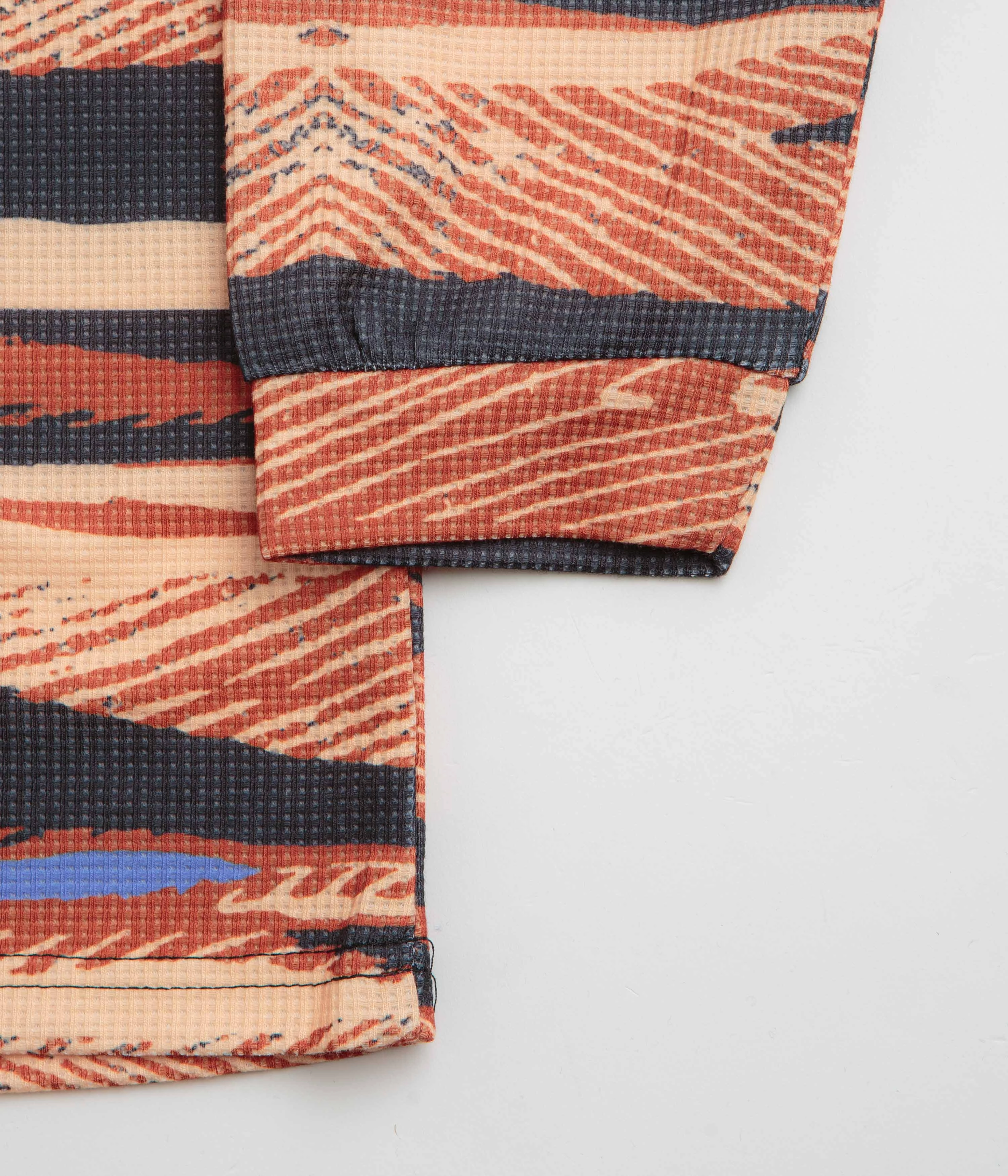 badminton Airflow Enhanced Back Panel Sexhippies Sublimated Thermal Long Sleeve T-Shirt - Tan / Black