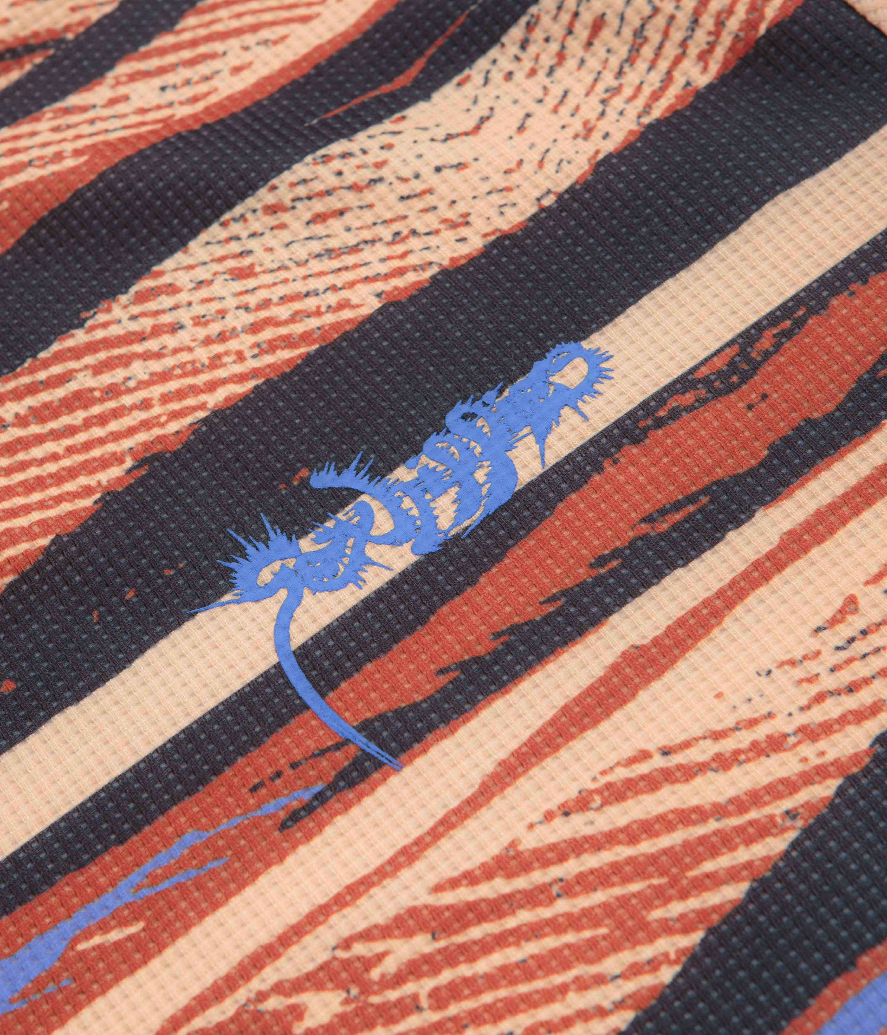 Sexhippies Sublimated Thermal Long Sleeve T-Shirt - Tan / Black Easy to move in