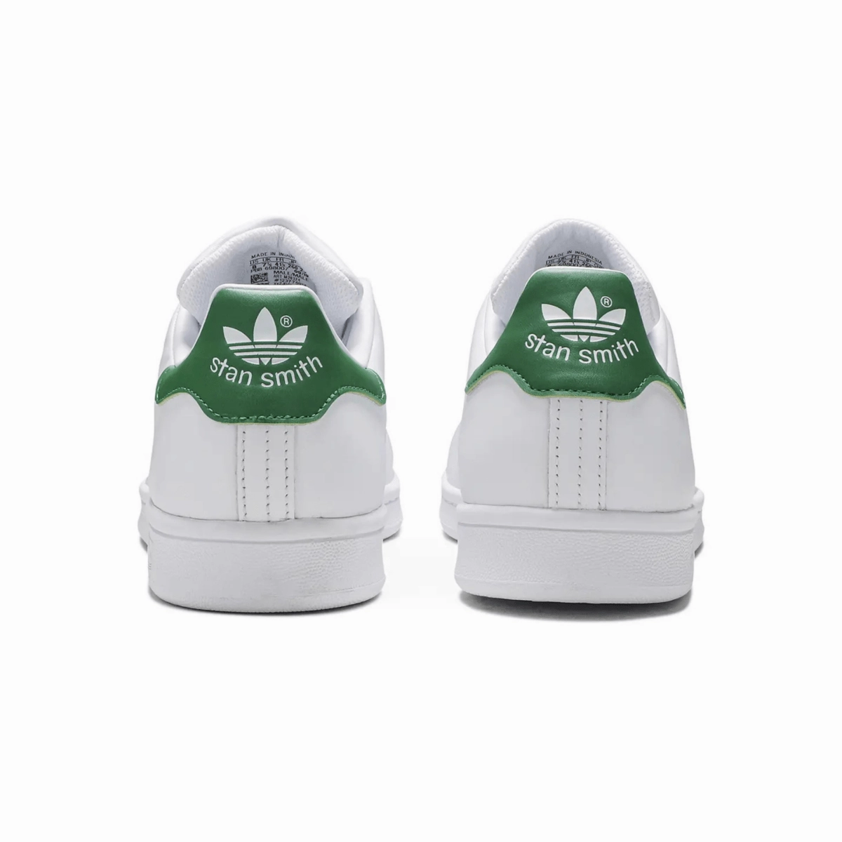 Sporty Adidas Men's Stan Smith Cloud White/Core White/Green