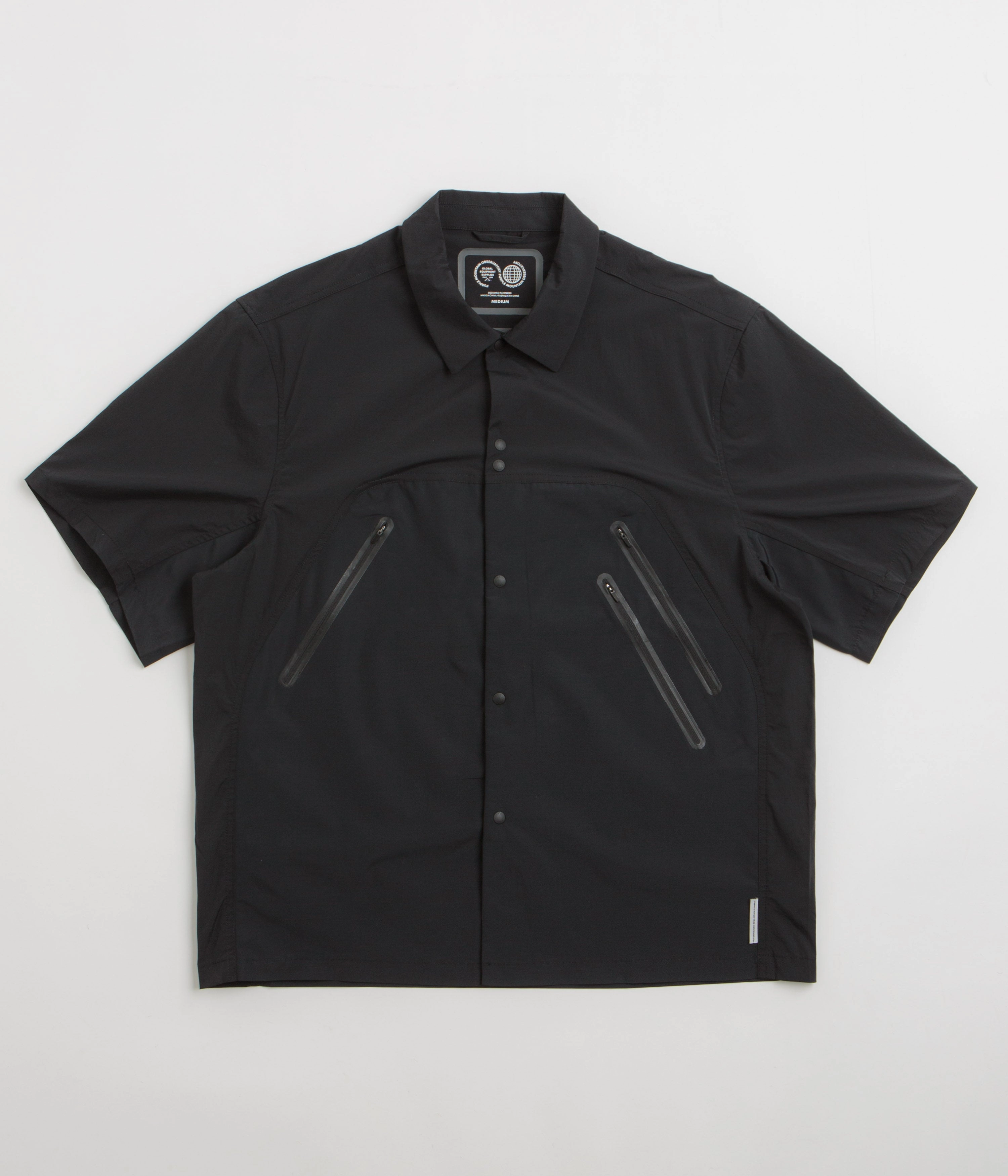 Purple Mountain Observatory Field Shirt - Black Workwear Approved Corporate Wear