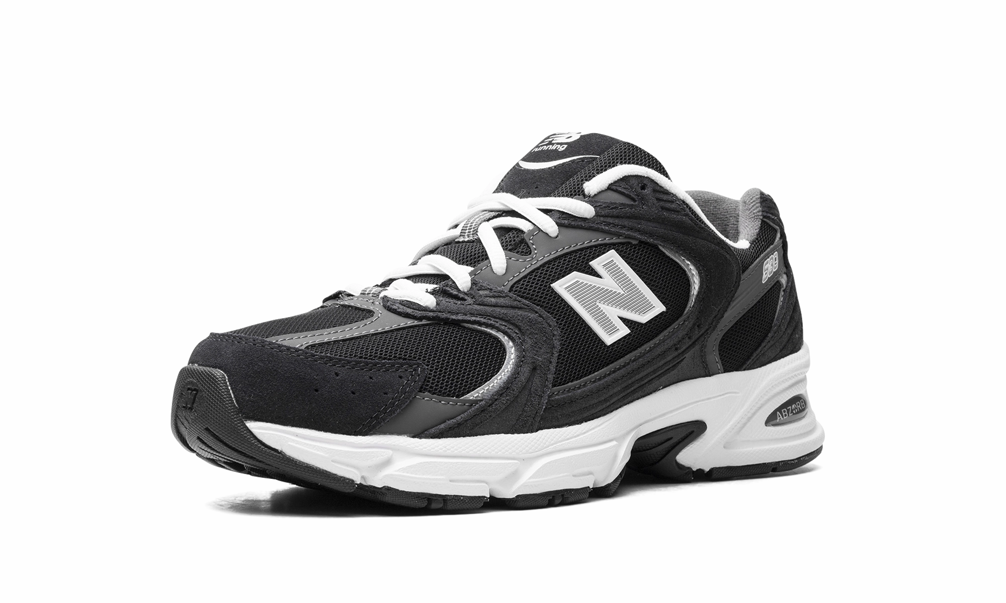 530 "CLASSIC BLACK / GREY" Cushioned Control